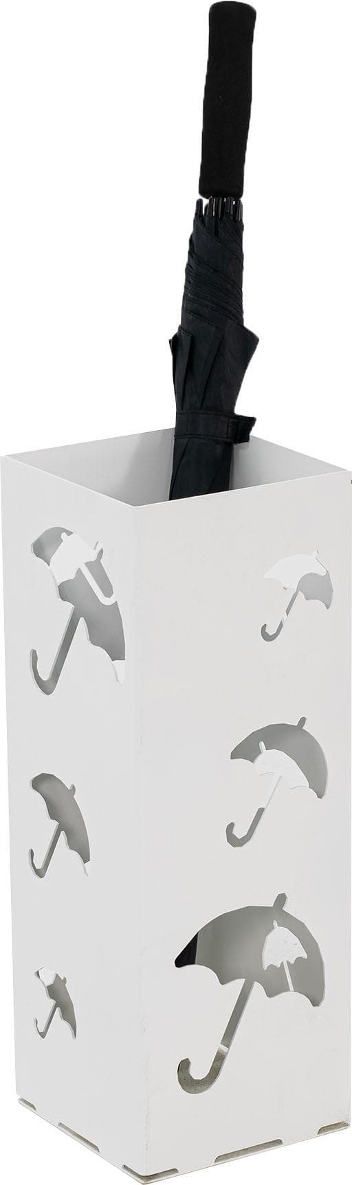 Spinder Design Schirmständer STORM Weiß Stahl