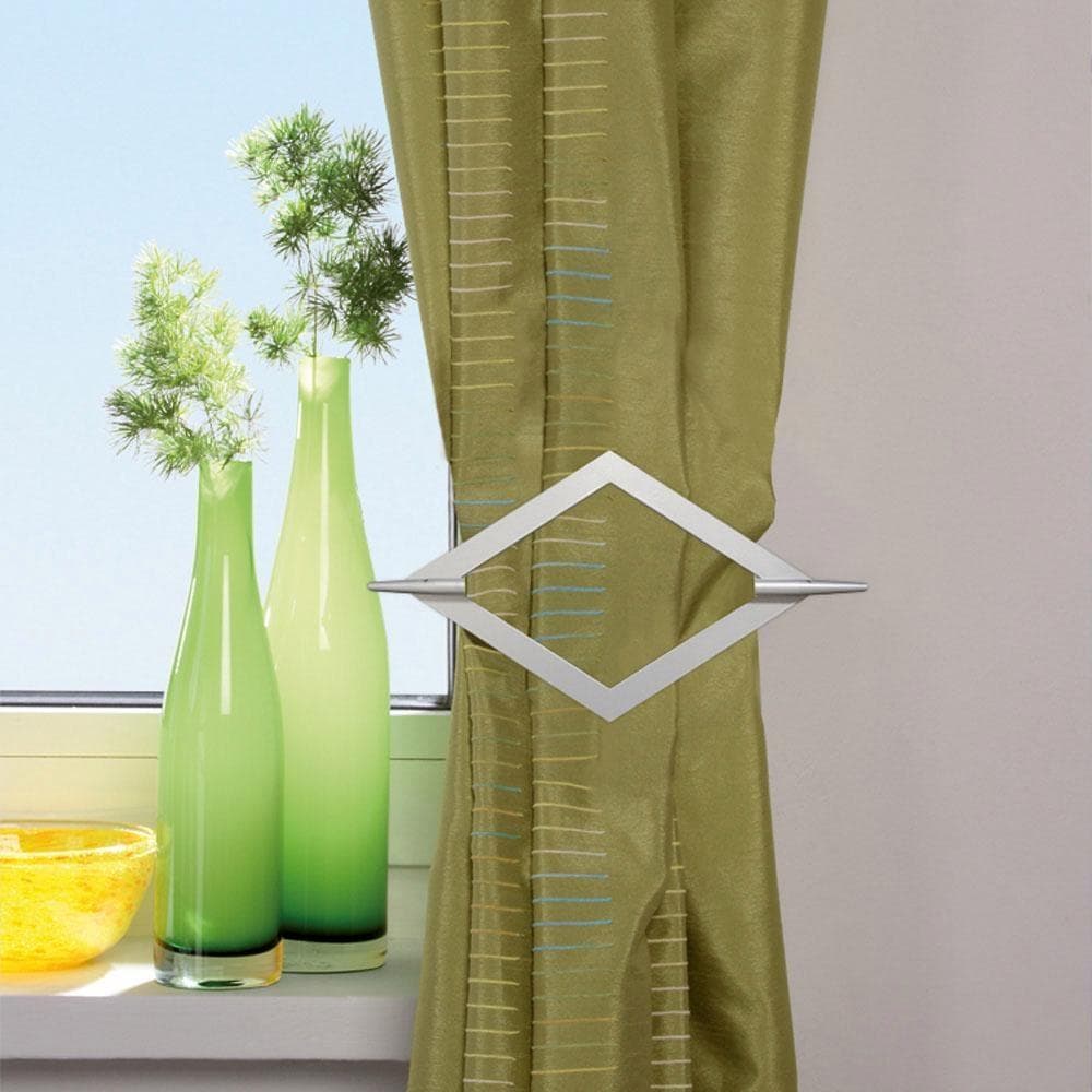 GOOD LIFE Raffhalter Kara Silber Metall mit Stab