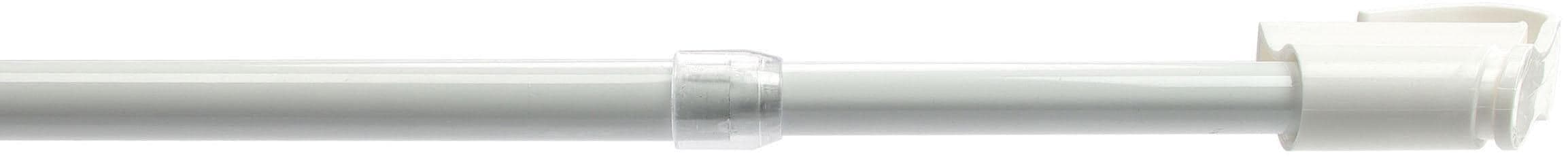 Scheibenstange LIEDECO Gr. 2, weiß, Ø 12 mm, Kunststoff, Metall, Gardinenstangen