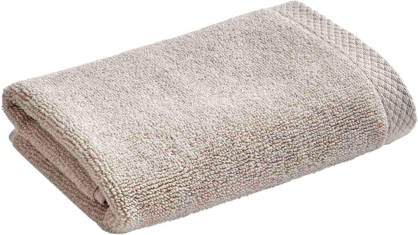 CHRISTY LUXE Waschlappen 6er Set French Grau Premium Baumwolle