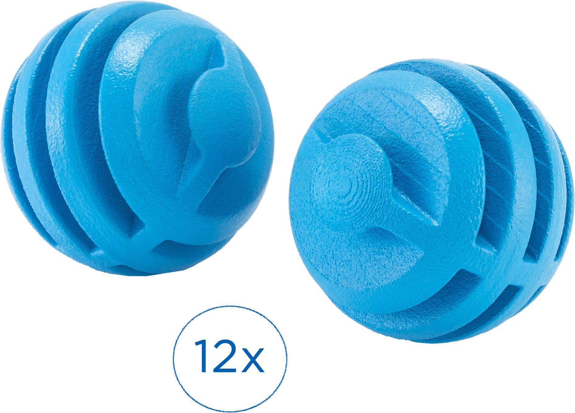 Trocknerball RUCO, blau, Kunststoff, Wäschekugeln, spart Zeit und Geld