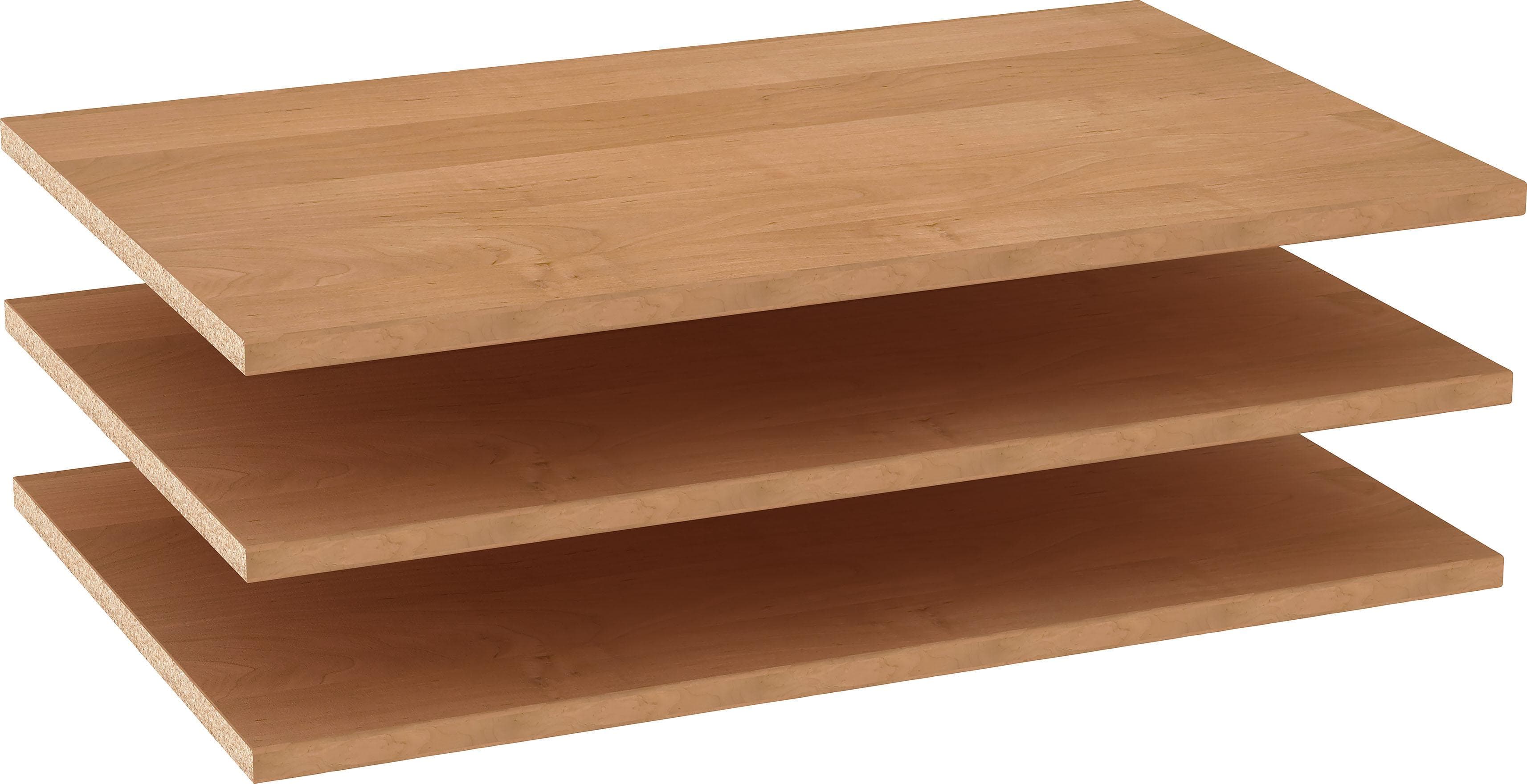 WIEMANN Einlegeboden Set Braun 3-tlg. Holzwerkstoff