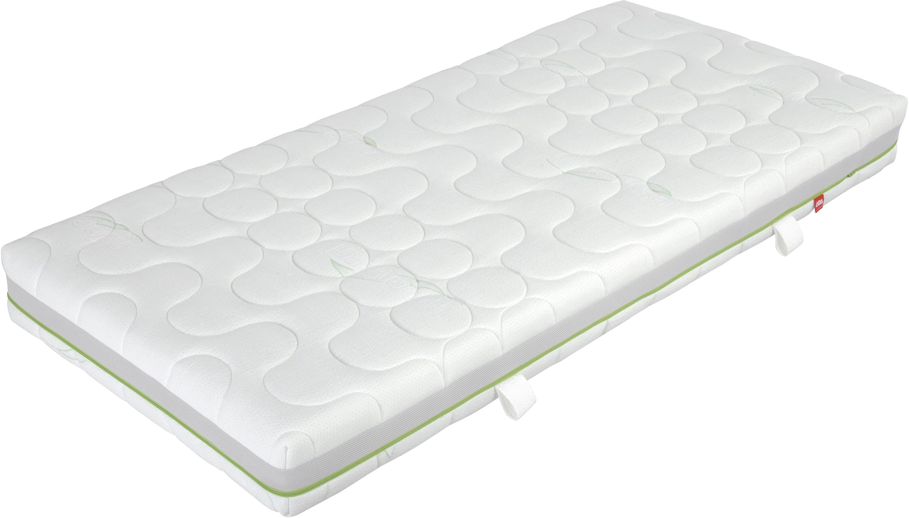 Kaltschaummatratze Polyester Viskose Weiß 80x21x210 cm