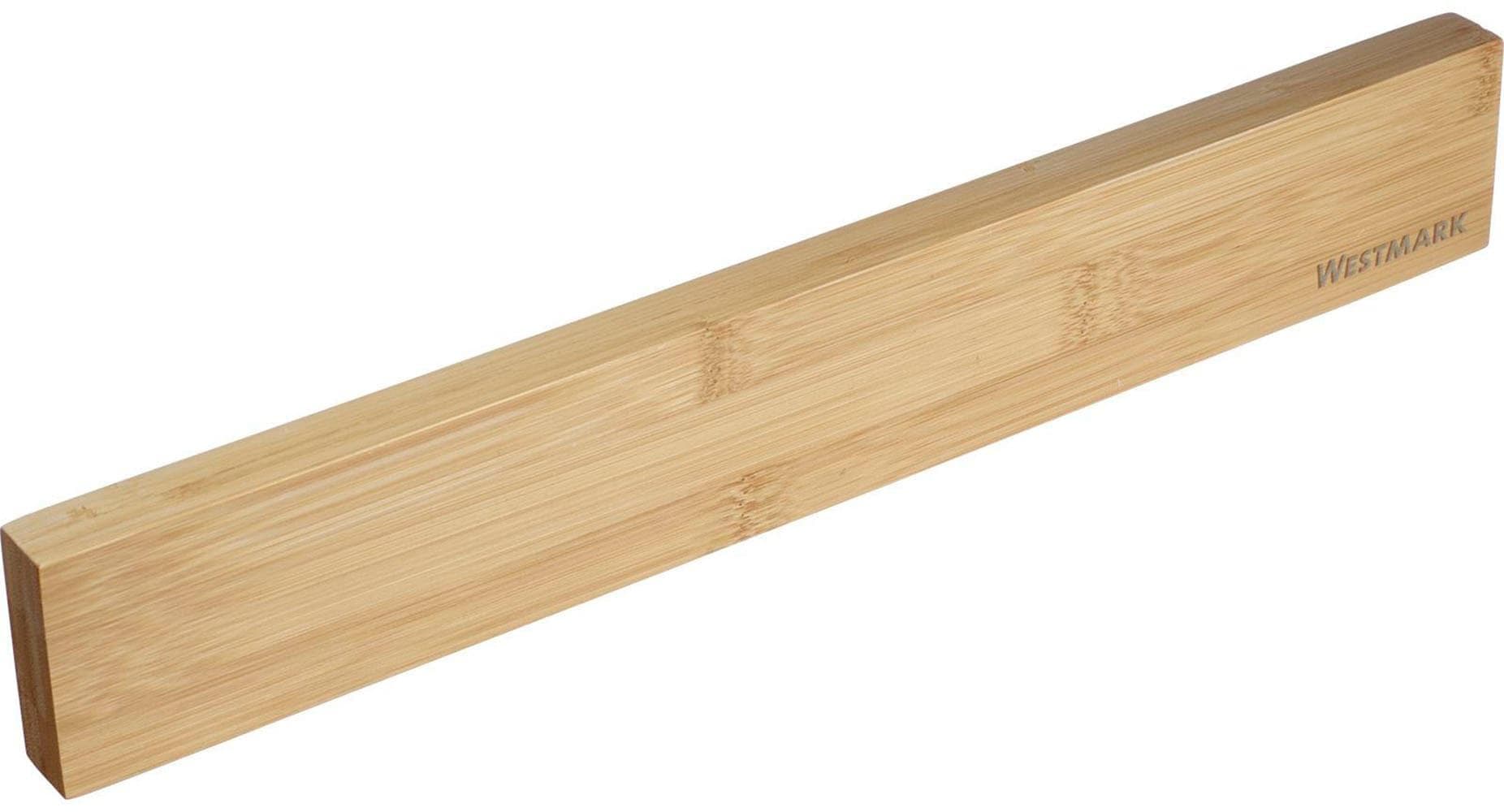 Westmark Wand-Magnet Messer-Leiste Nature Holzoptik Magnetisch