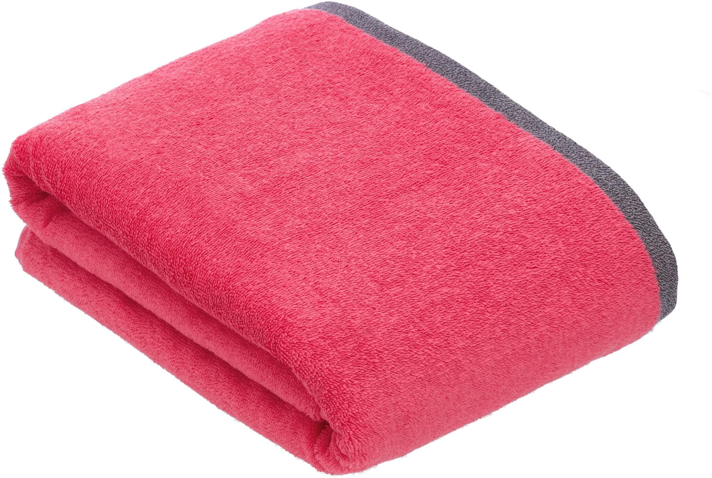 BUGATTI Badetuch Prato Rosa Flamingo 100x150cm Frottier