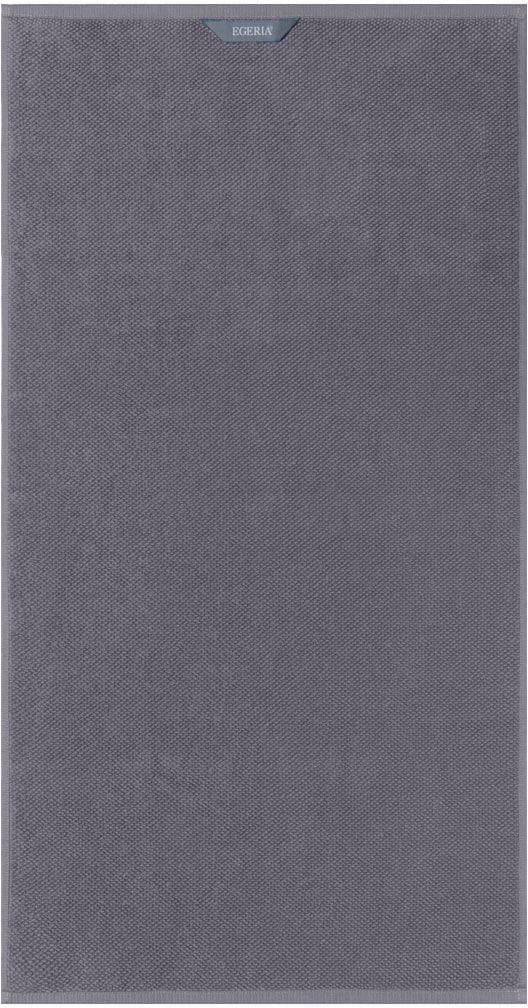 EGERIA Handtücher BOSTON 2er Set Grau Frottee 50x100cm