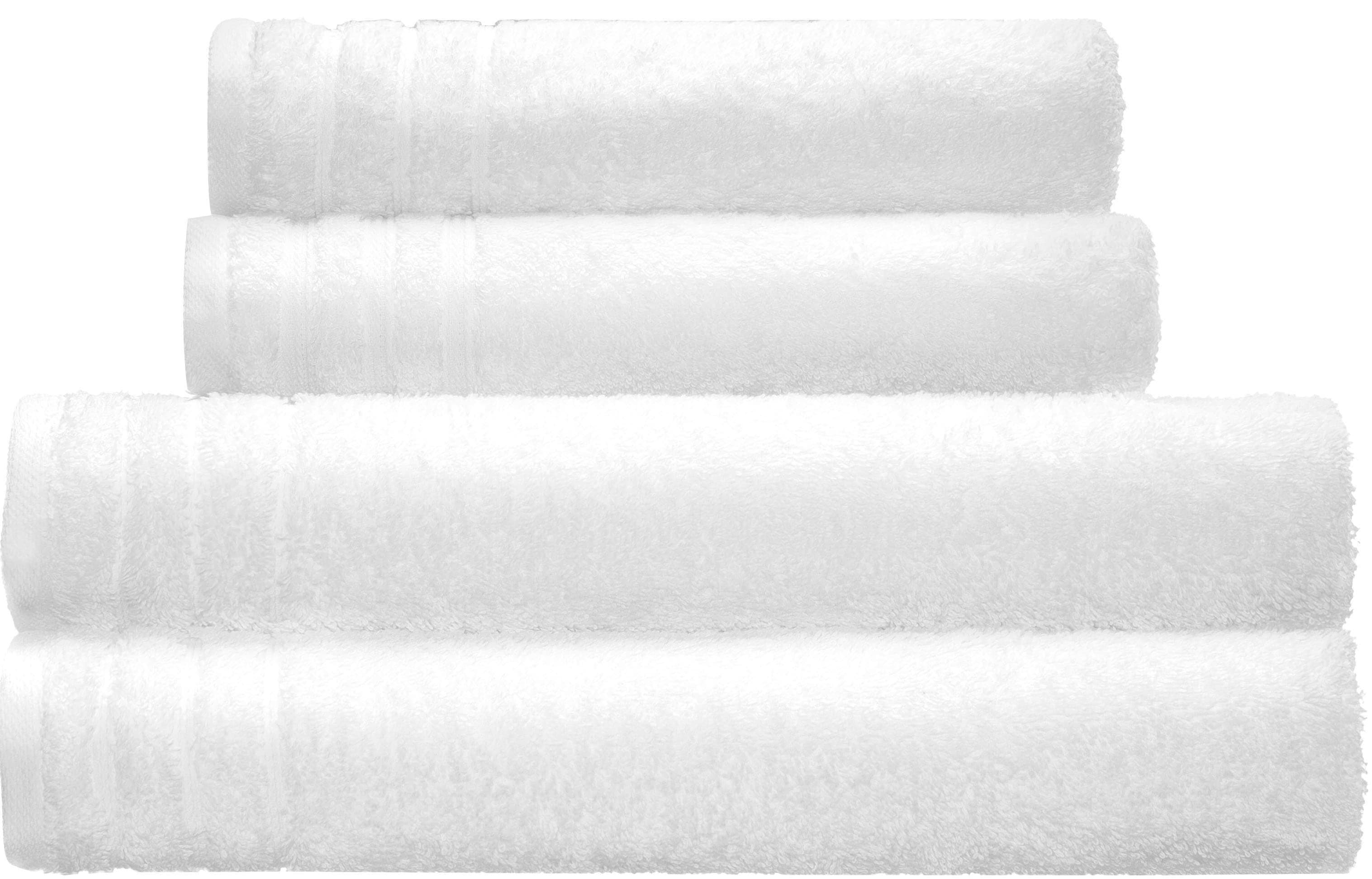 Kleine Wolke Handtuch-Set Royal 4-tlg. Weiß Frottier