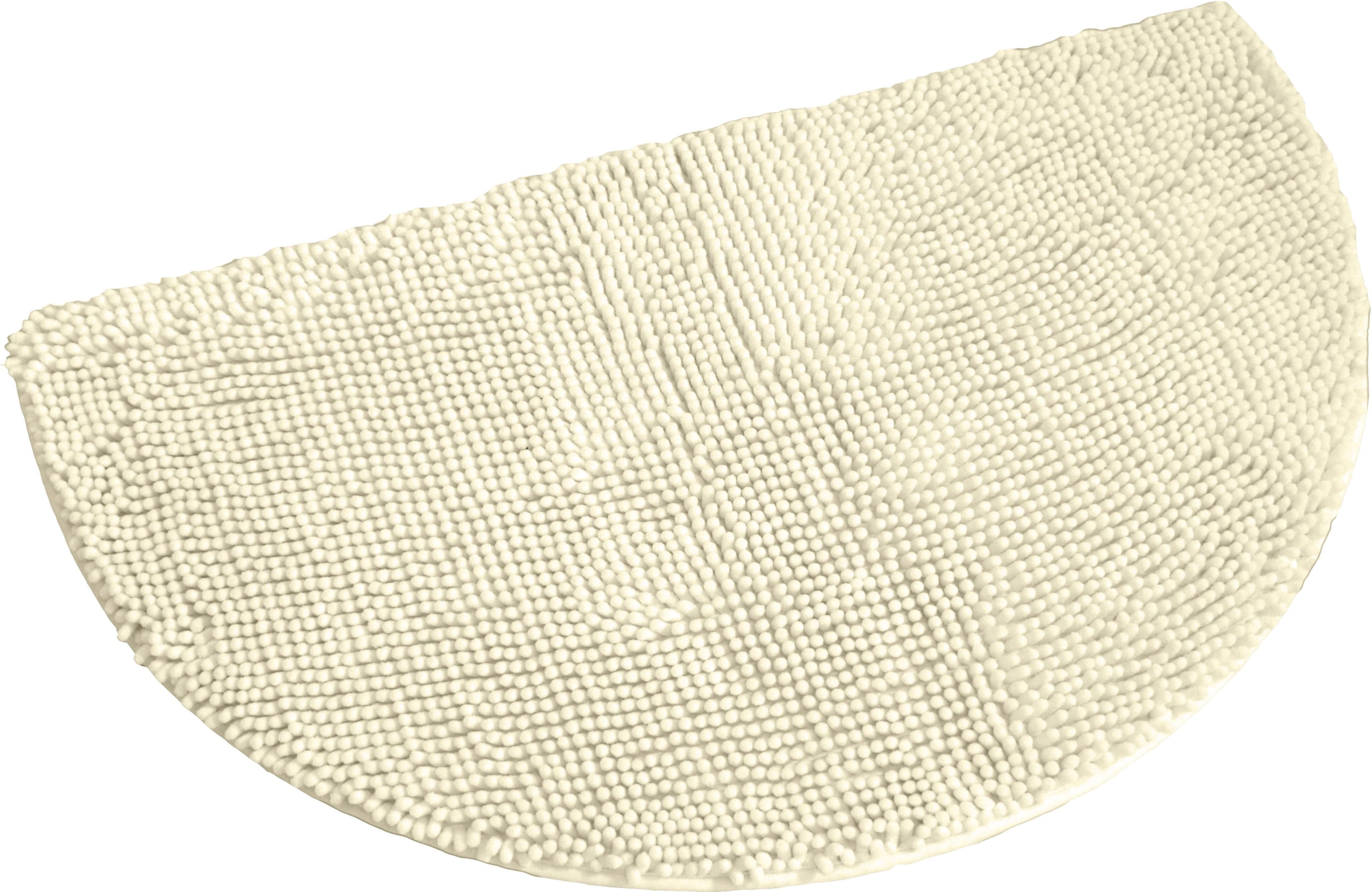 Kinzler Chenille Badematte - Rutschhemmend, Fußbodenheizungsgeeignet