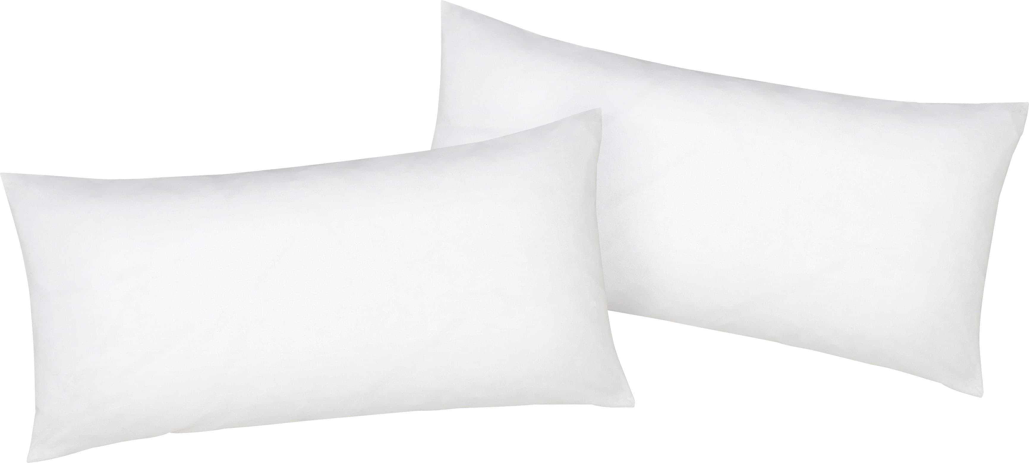 BELLANA Kissenbezug Mako-Jersey-Exclusiv Weiß Baumwolle