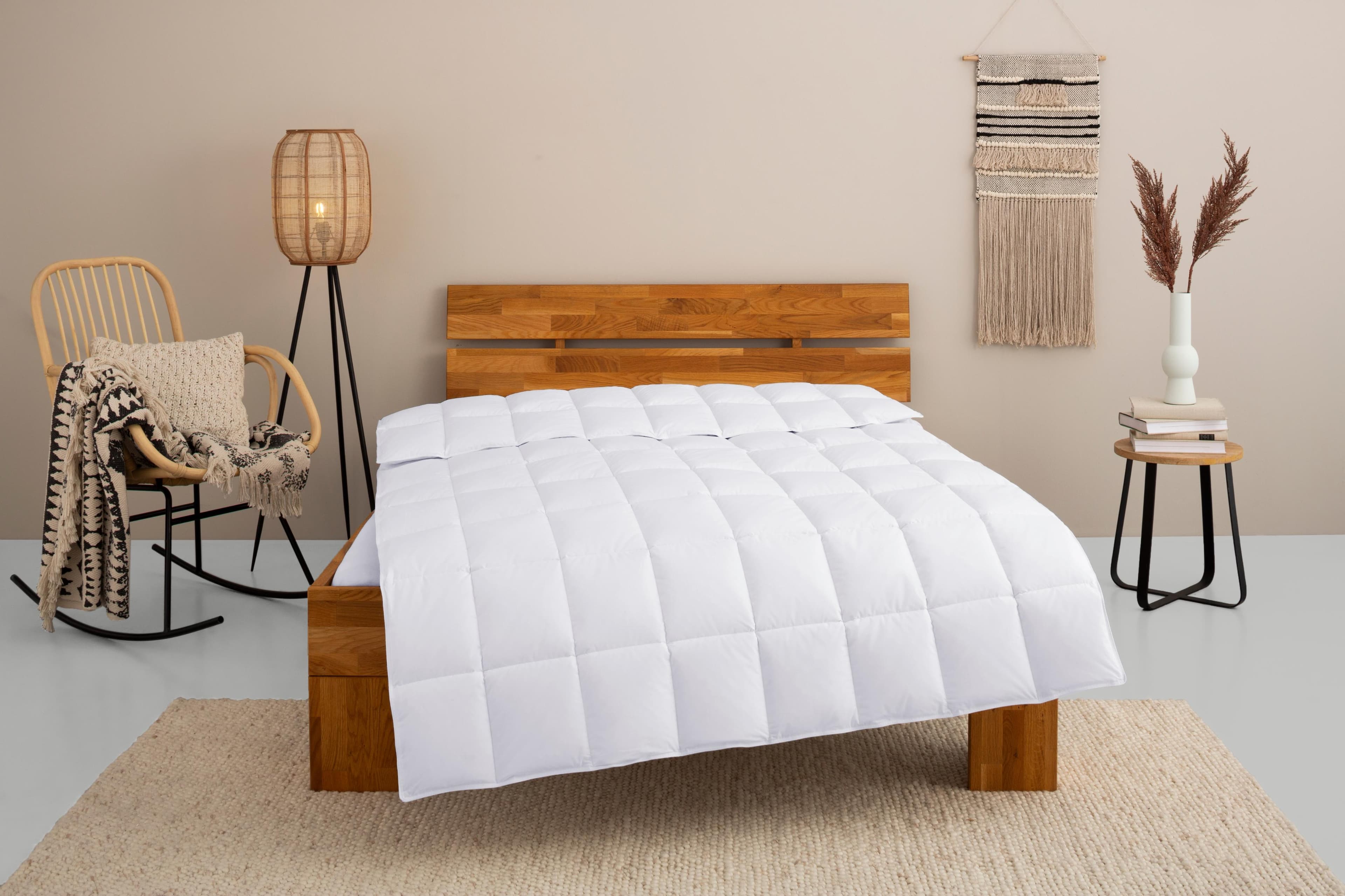 Älgdröm Gänsedaunenbettdecke Luleå: Hochwertige Daunendecke für Allergiker