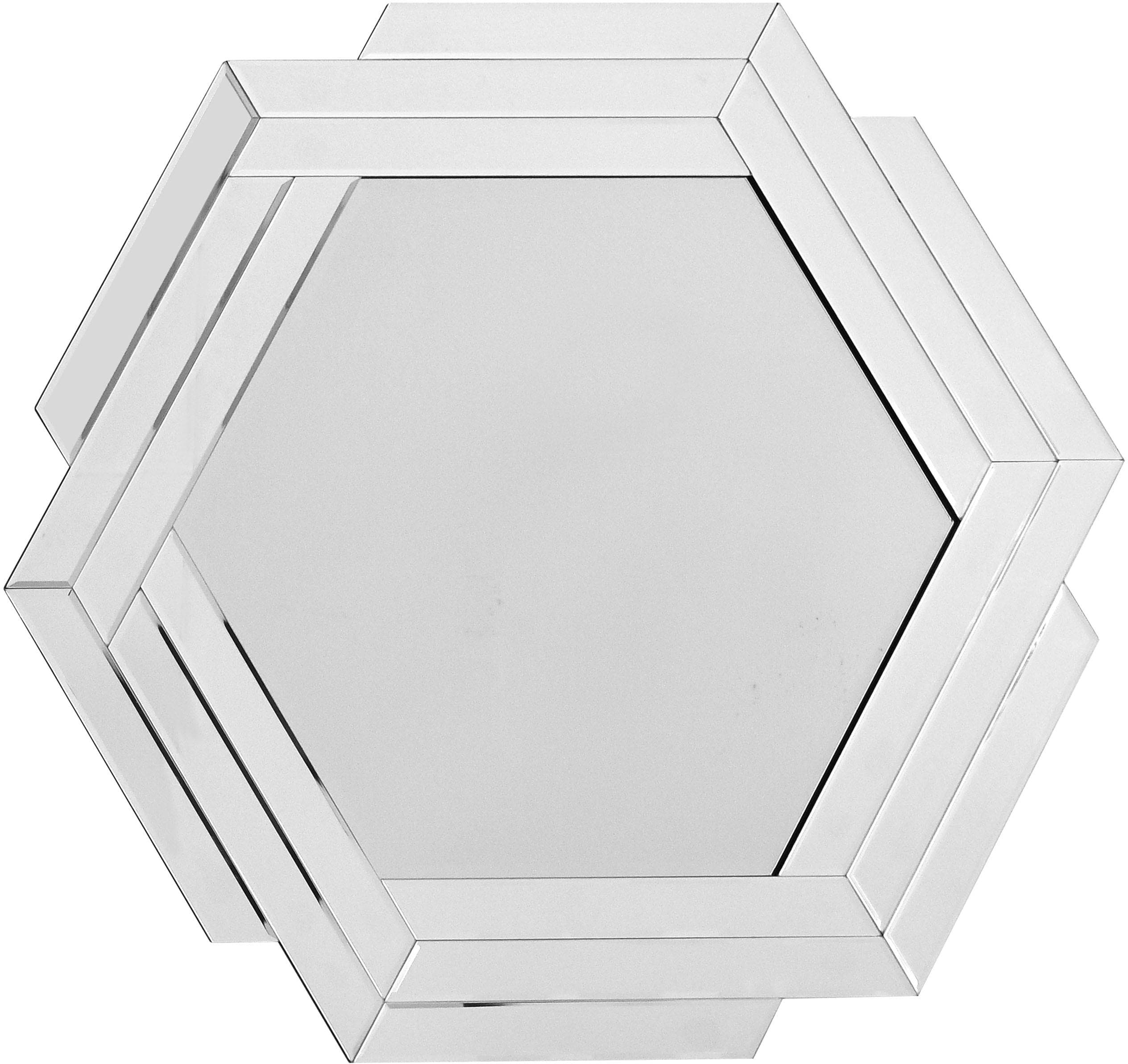 Kayoom Wandspiegel Artemis 1610 Silber Hexagon