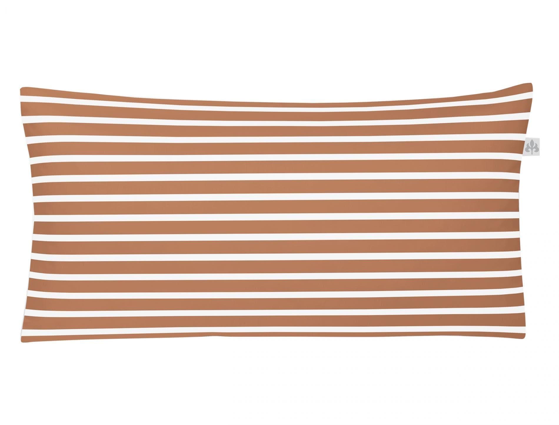 Kissenbezug IRISETTE Nora 8255 Rost Mako-Satin 100% Baumwolle