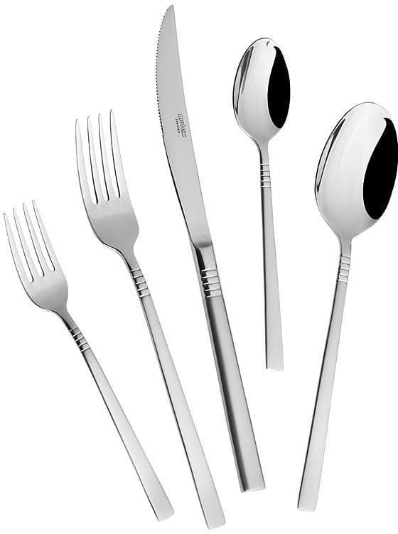 Besteck-Set Mulex Elfaso matt Silber 30 Stk. Edelstahl