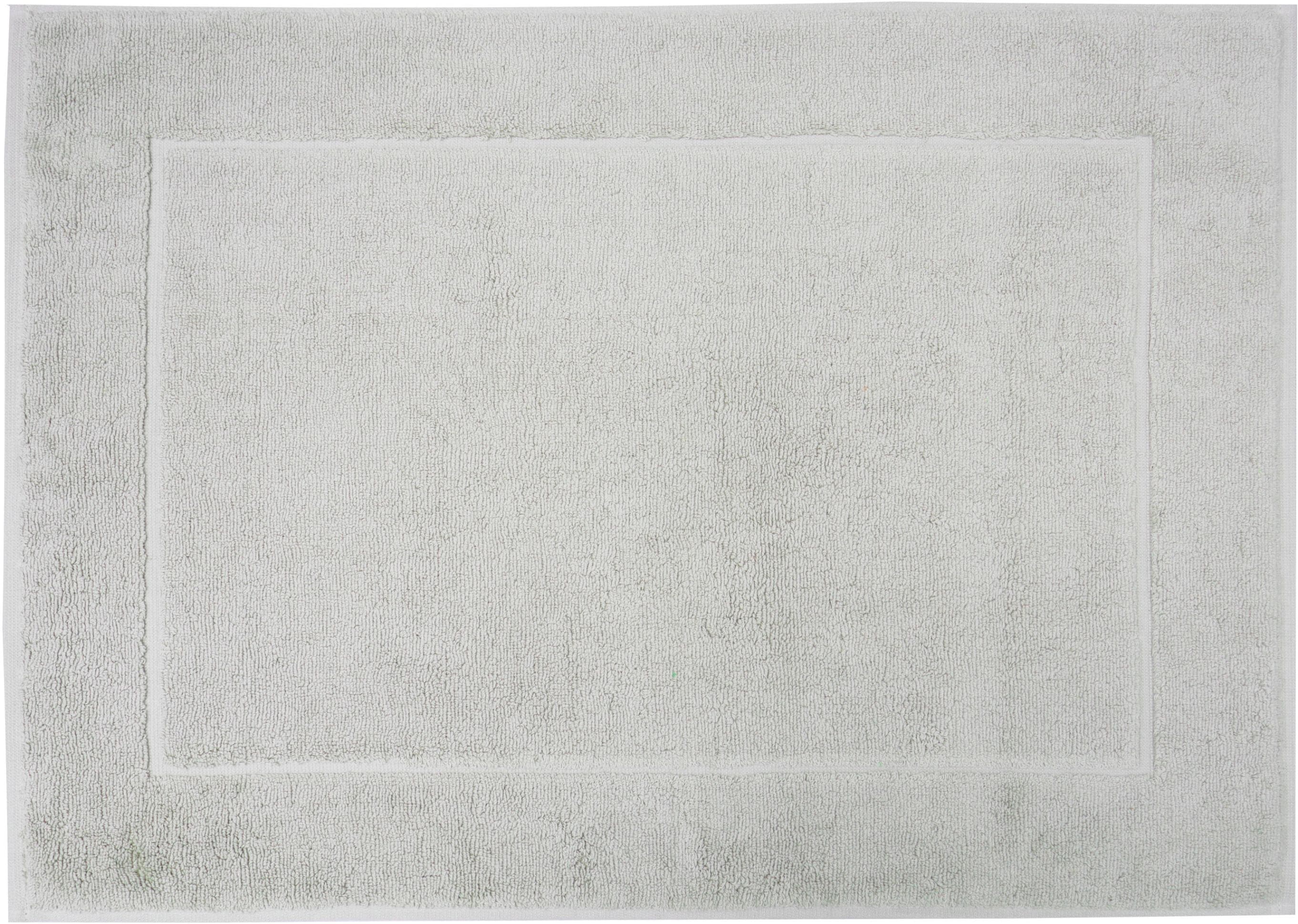 FRAMSOHN FROTTIER Badematte Grau Uni Basic Hotelmatte