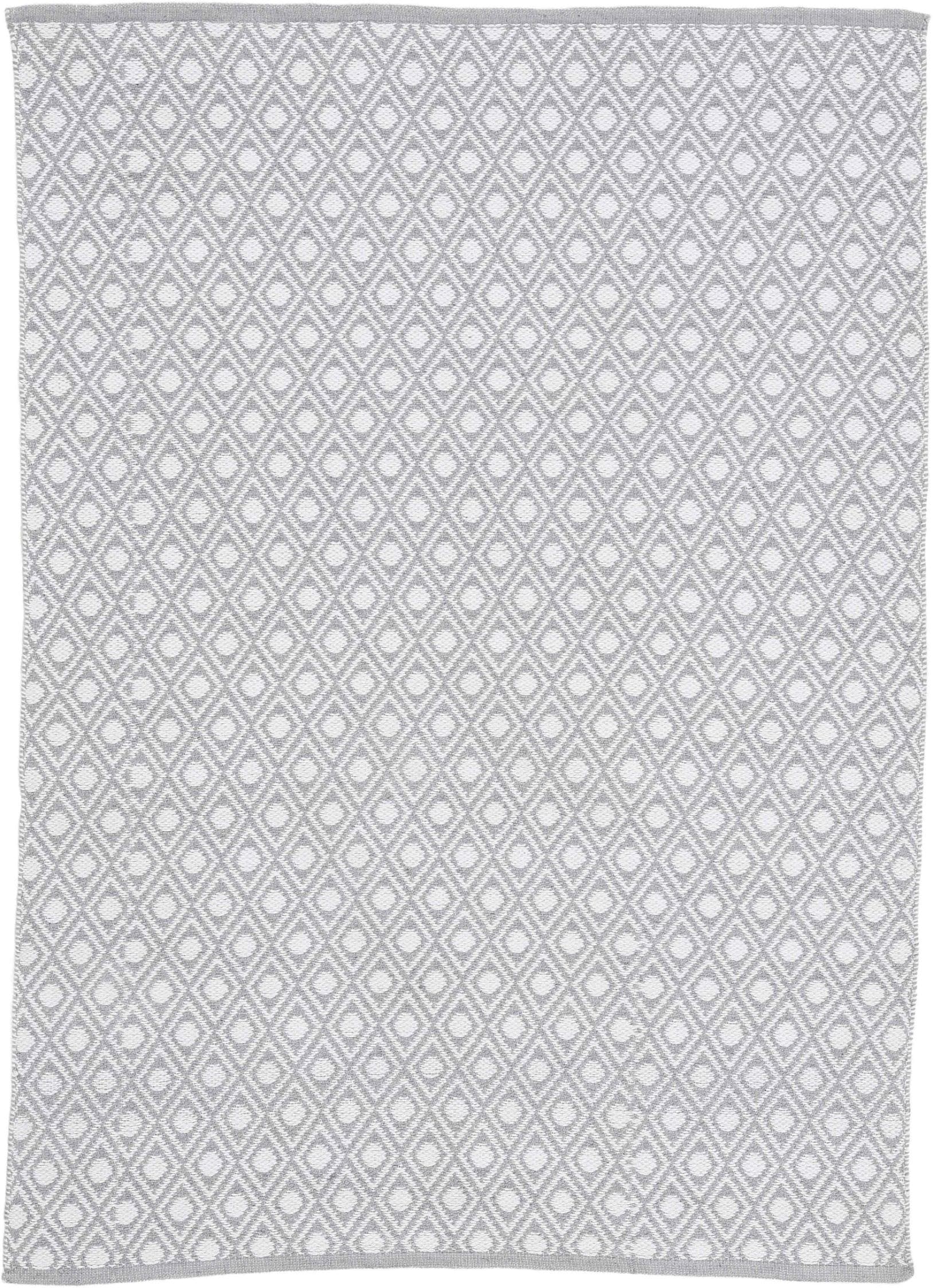CarpetFine Frida 201 Teppich Grau In- und Outdoor Wendeteppich Polyester