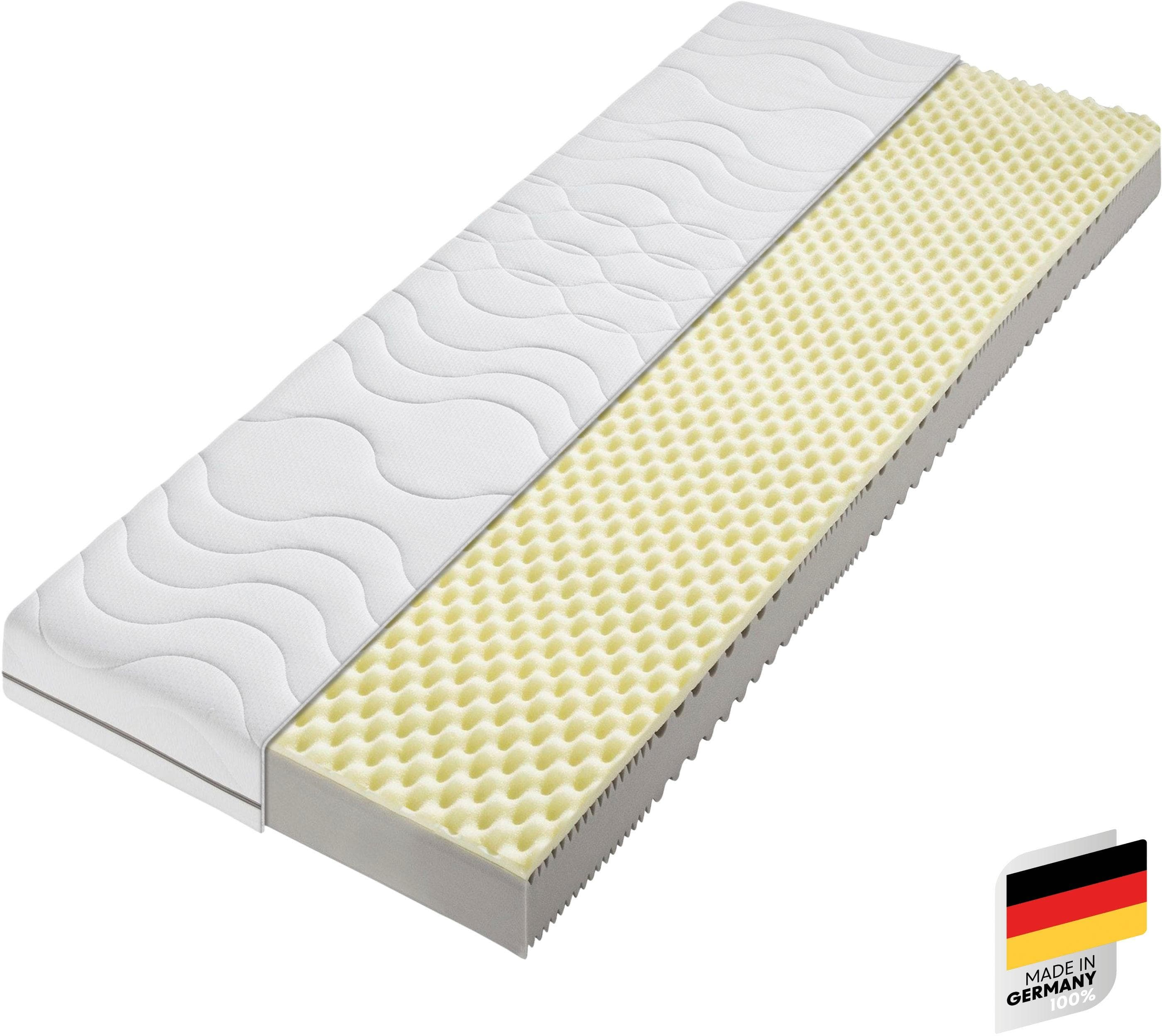 Visco-Matratze BECO Nightstyle Visko 7 Liegezonen