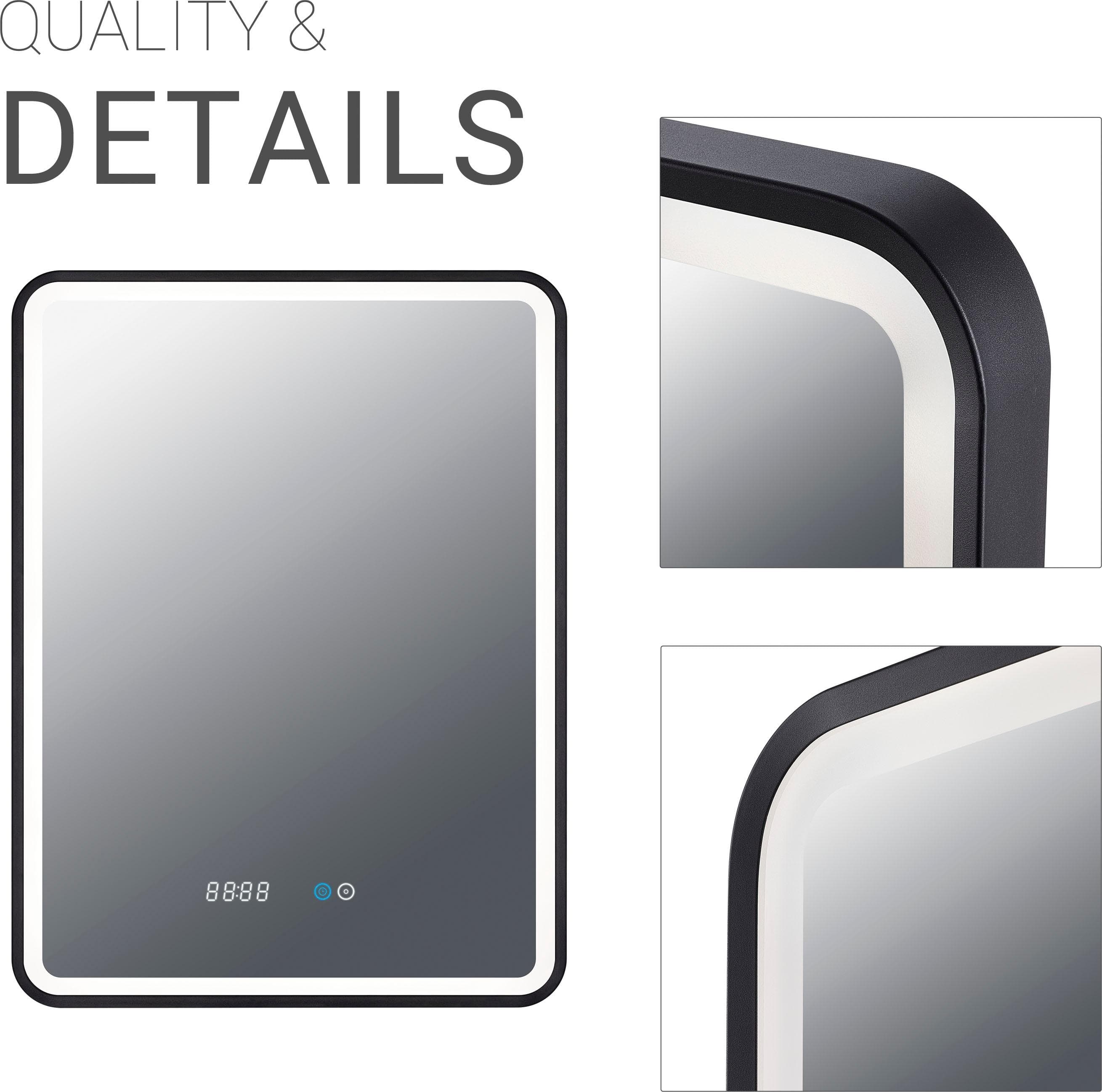 PACO HOME Wandleuchte "MAGGIE" LED Spiegelleuchte Touchschalter