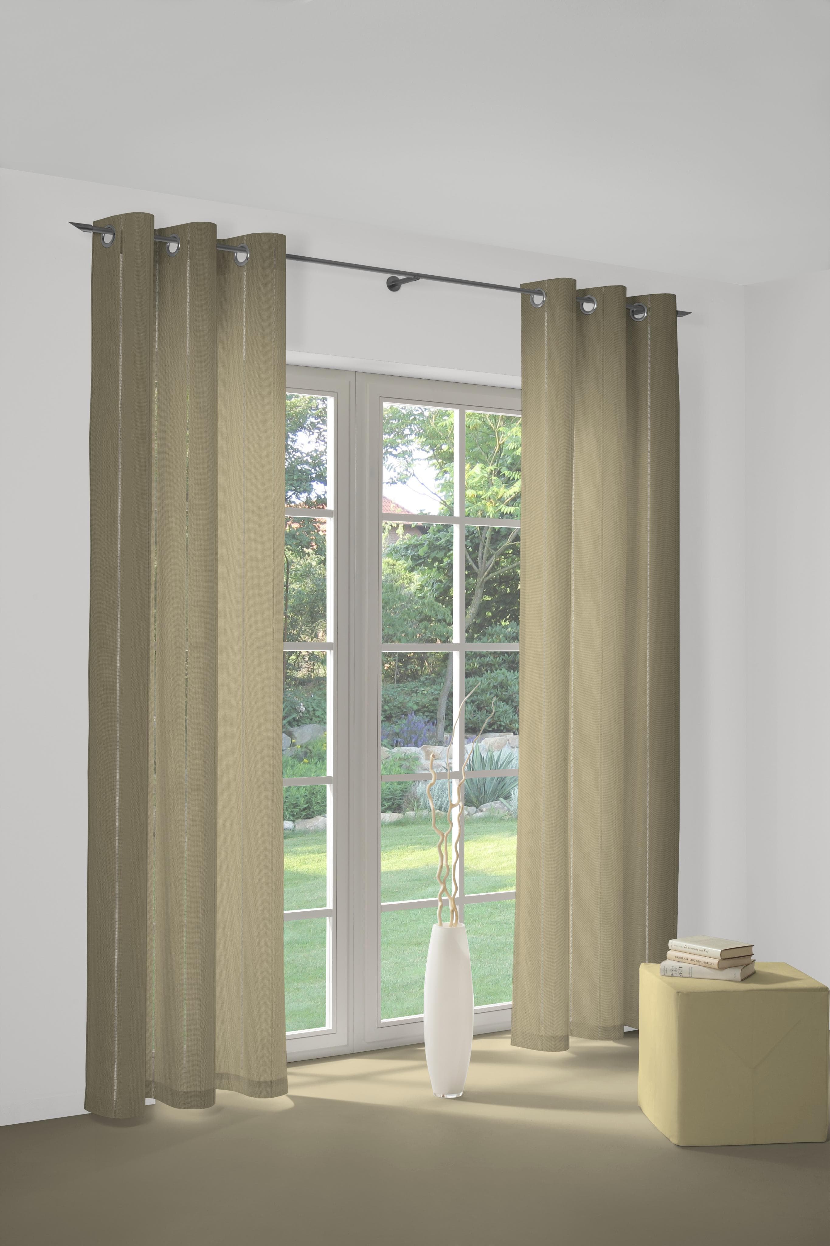 Wirth Felsted Vorhang: Blickdicht, Jacquard, Skandinavischer Stil