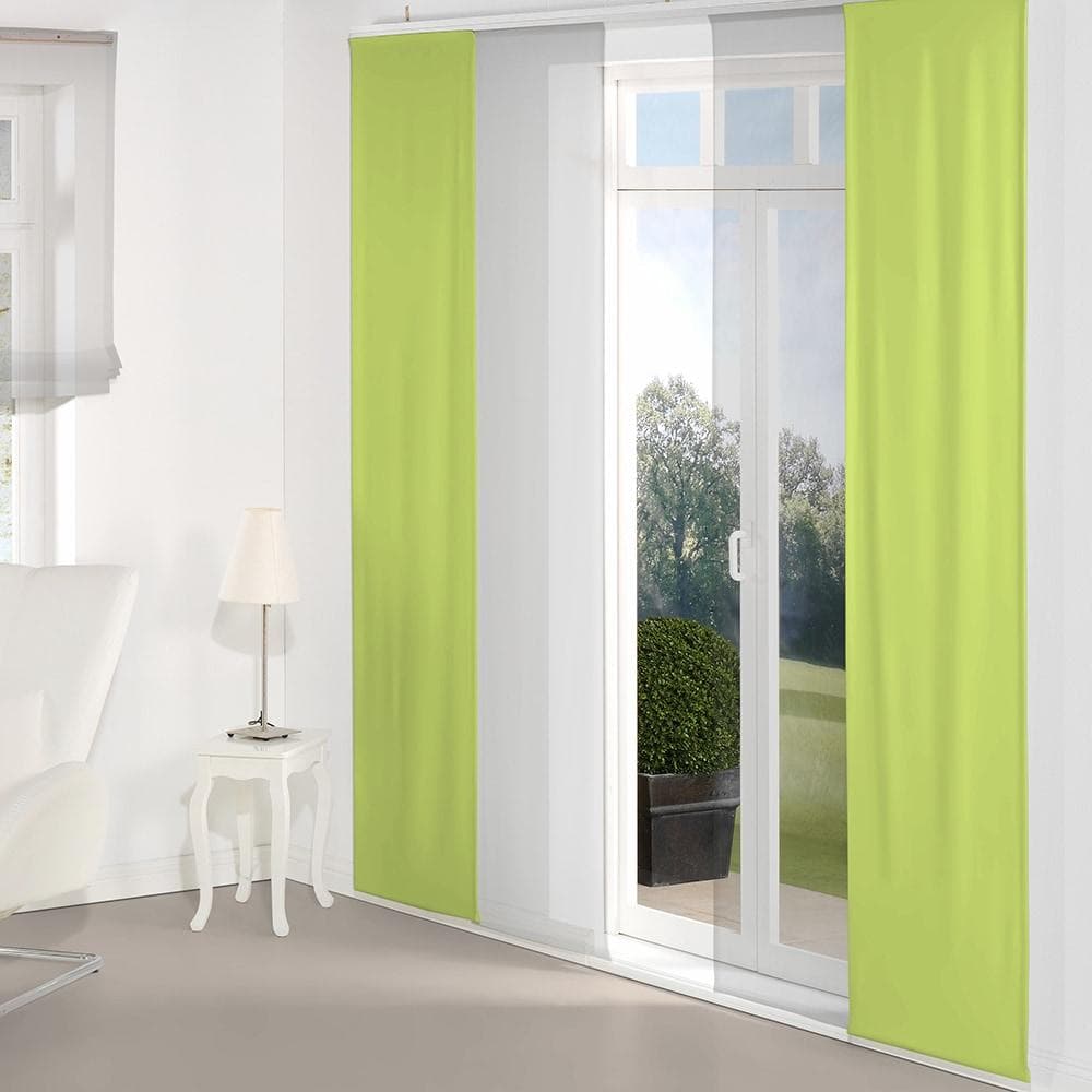 WIRTH Schiebegardine Dim Out Limone 60x145cm