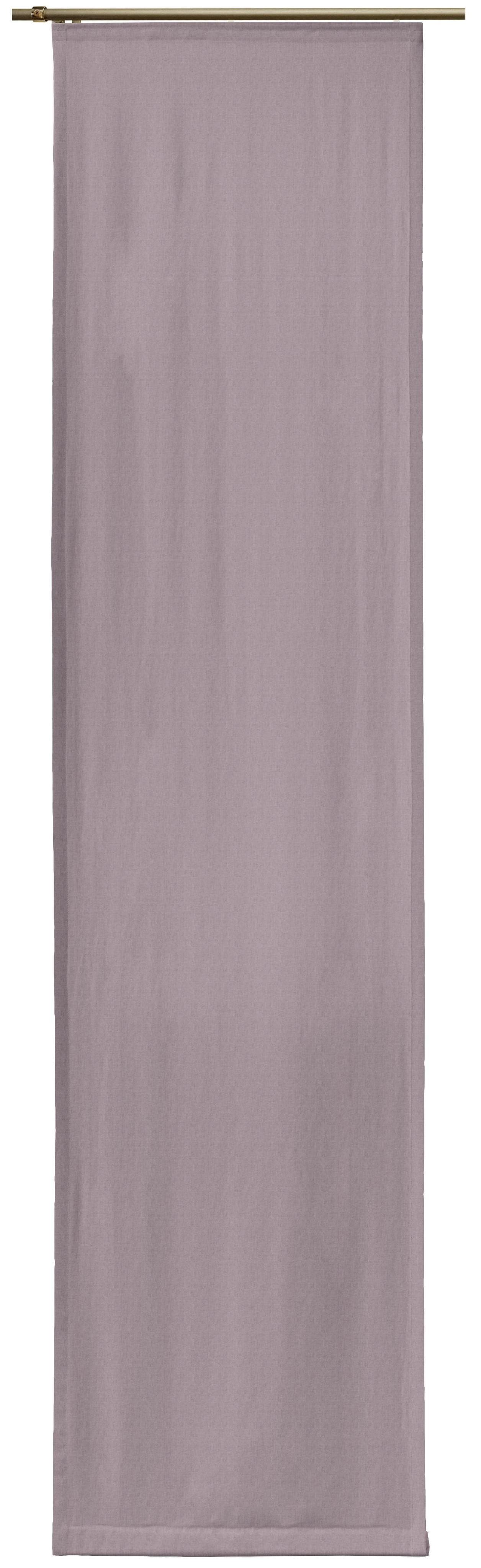 Schiebegardine WIRTH Sunday Lila Jacquard Baumwolle Polyester