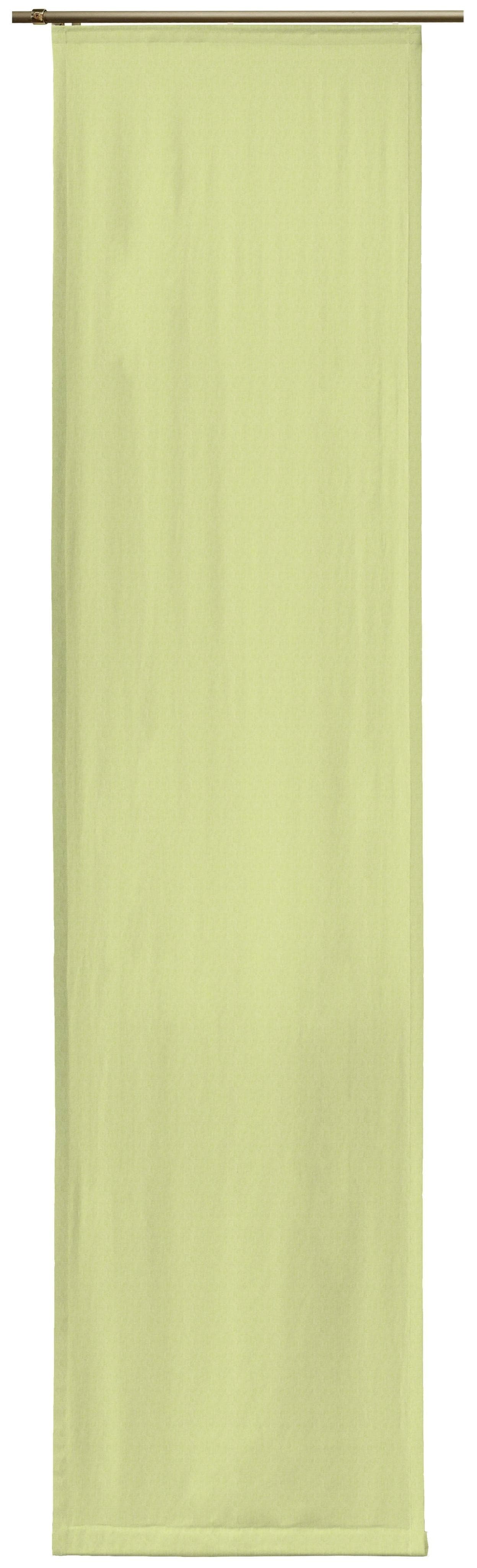 Schiebegardine WIRTH Sunday Lindgrün Jacquard Baumwolle Polyester