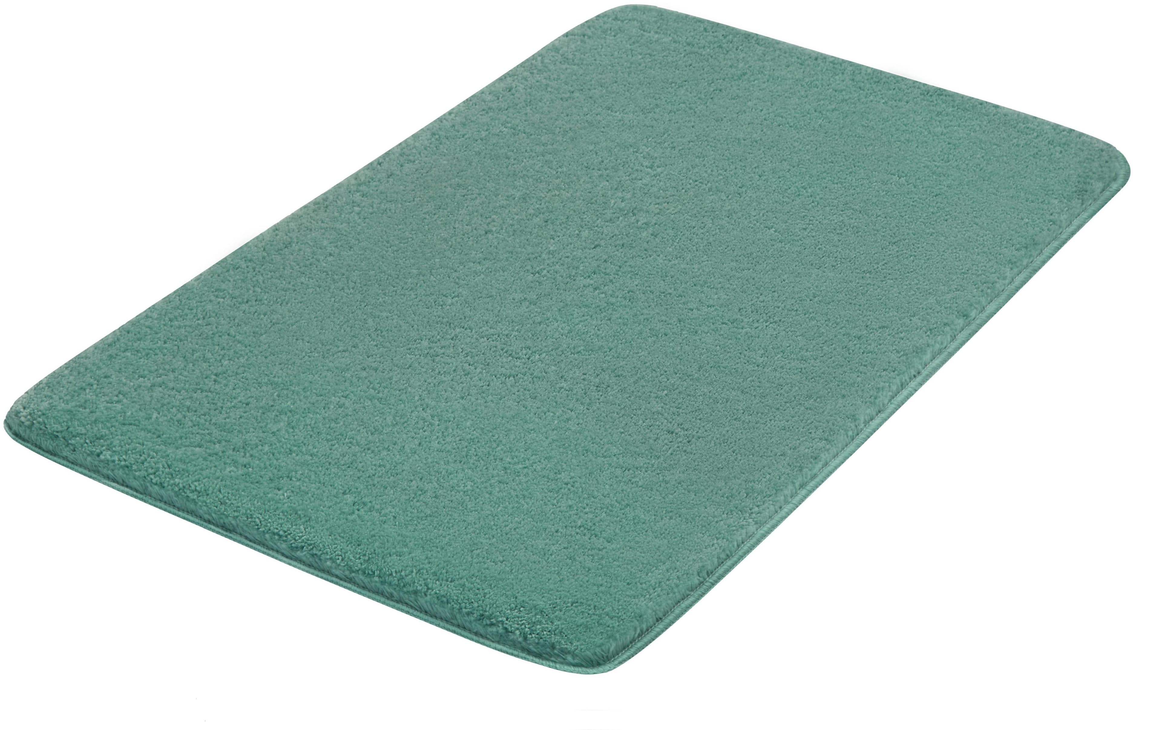 Kleine Wolke Badematte Meadow Grün Uni Polyester 70x120cm