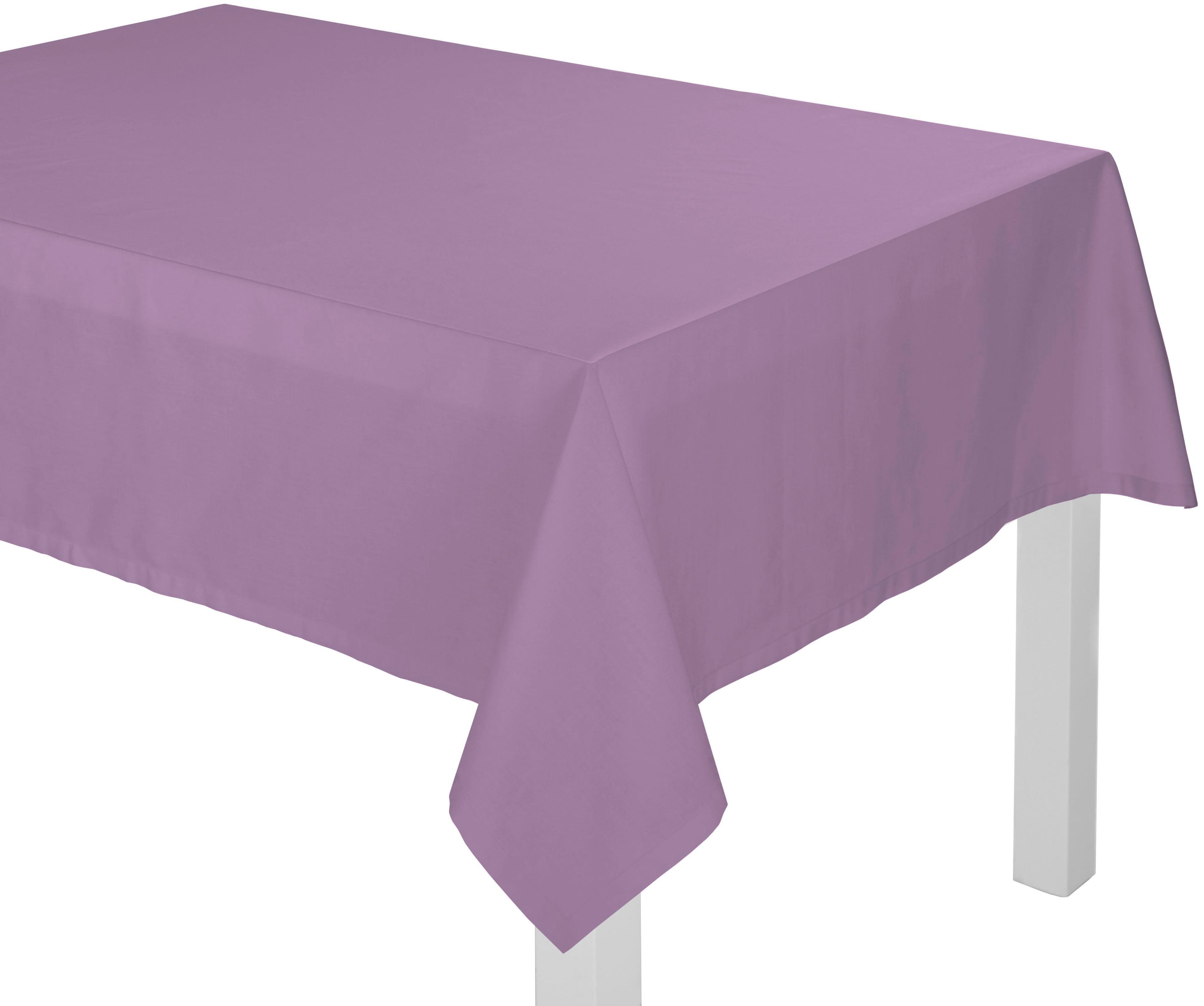 Tischdecke WIRTH NEWBURY Violett 120x120cm Polyester-Baumwolle
