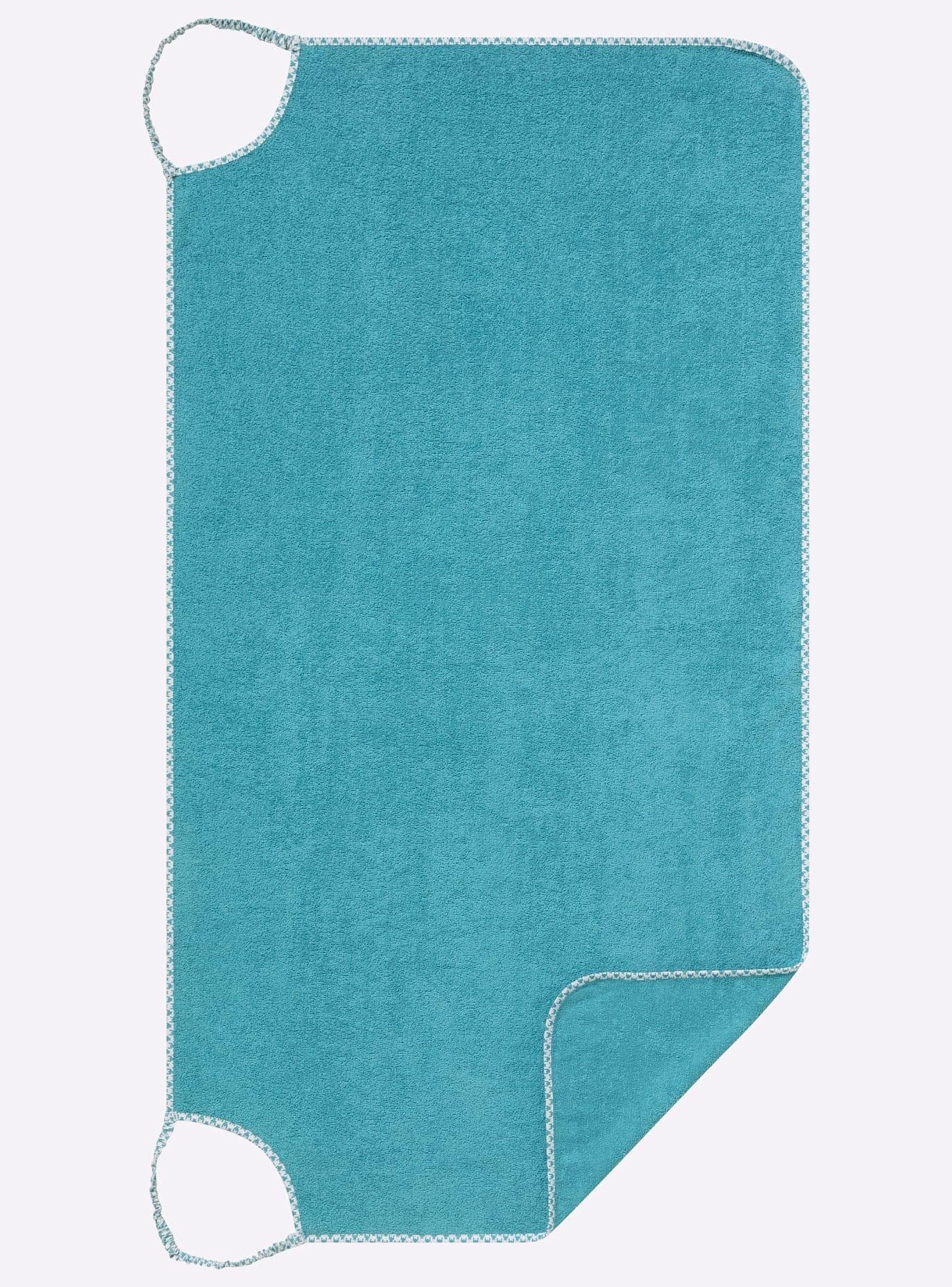 Handtuch WÄSCHEPUR Gr. 4 Ozeanblau 100% Baumwolle
