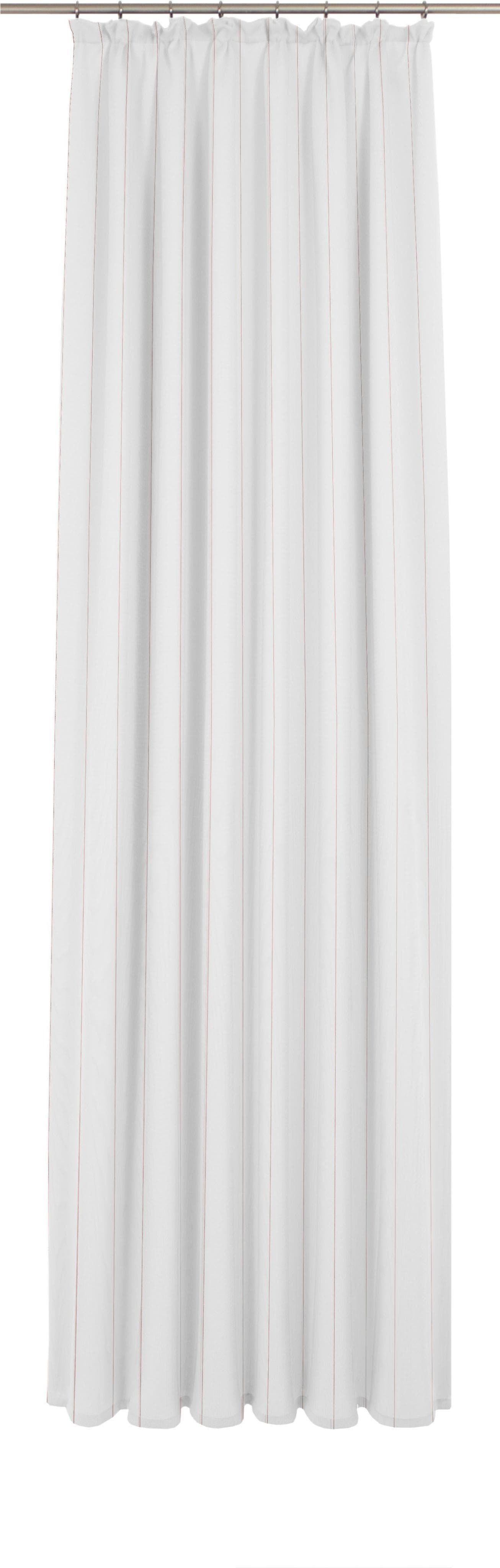 WIRTH Chiara Gardine Orange Silberfarben Polyester