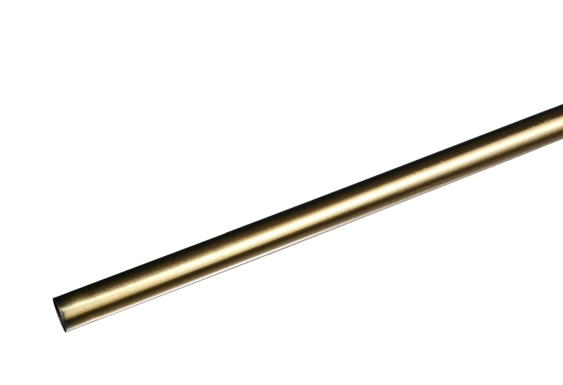 Liedeco Gardinenstange Fixmaß Gr. 4 Gold Metall 240cm