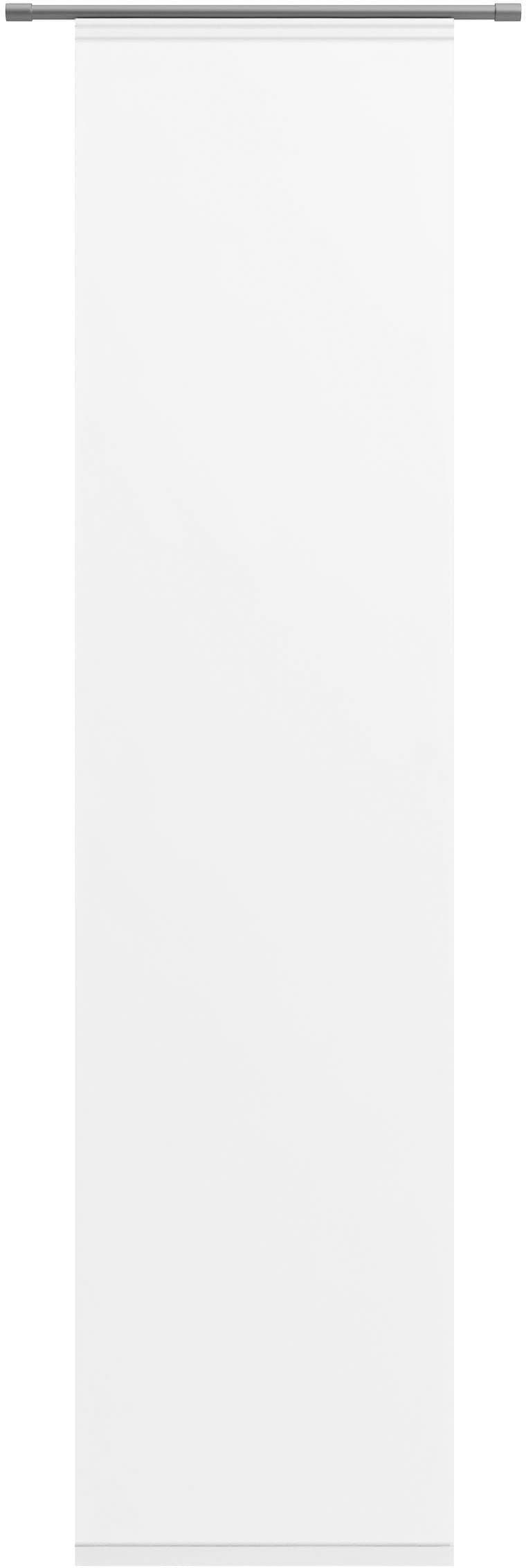 Schiebegardine NEUTEX FOR YOU "Galena Uni" Gr. 3, weiß (reinweiß), B:57cm H:225cm, Polyester
