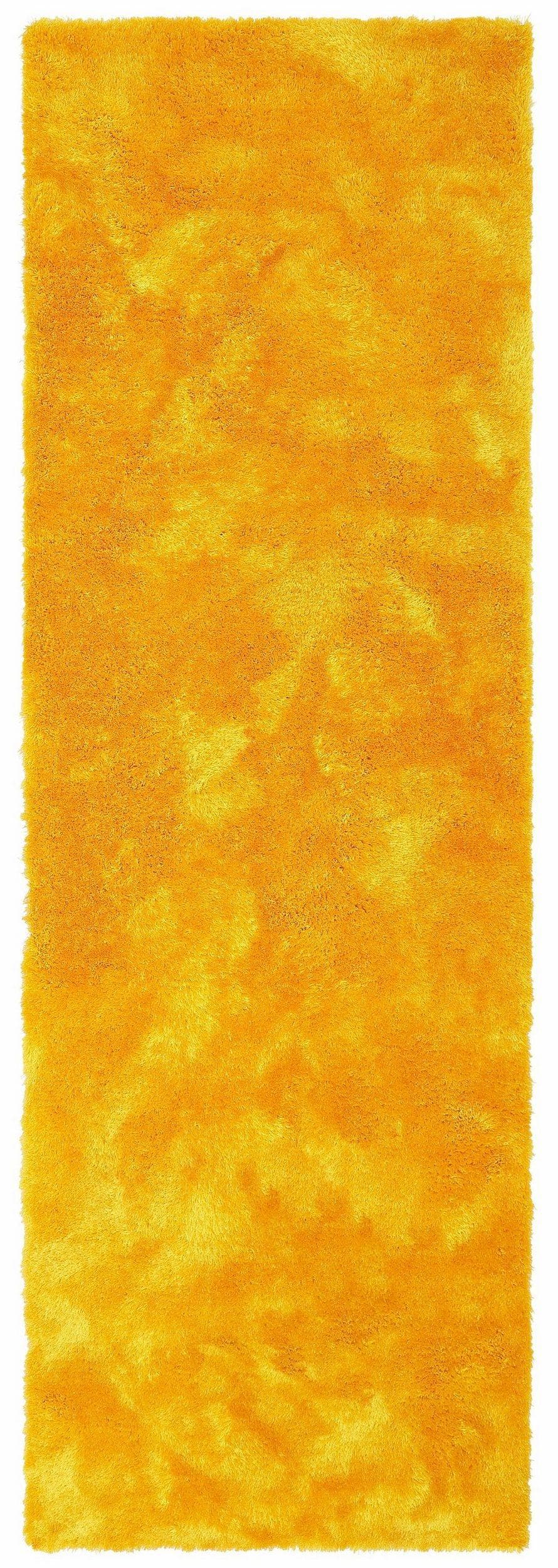 Hochflor-Läufer Bruno Banani Dana Teppich Gelb