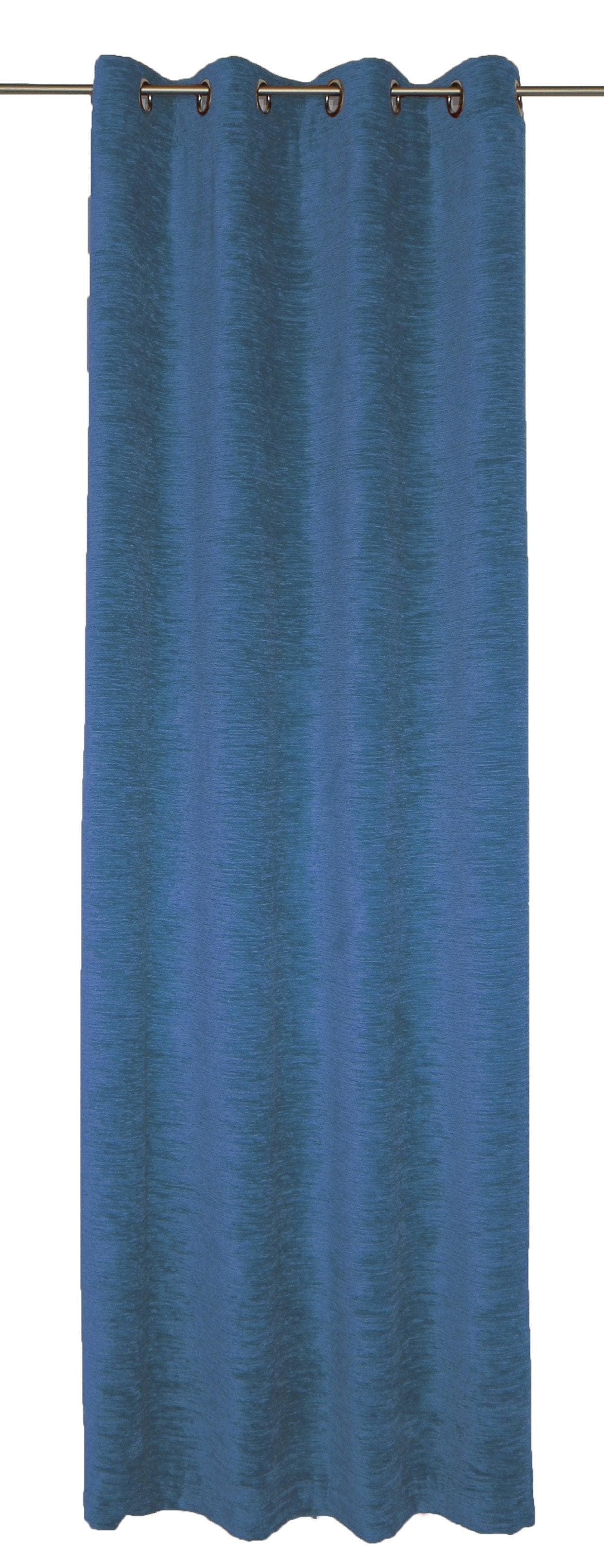 WIRTH Vorhang B-Holmsund Royalblau Chenille Thermo