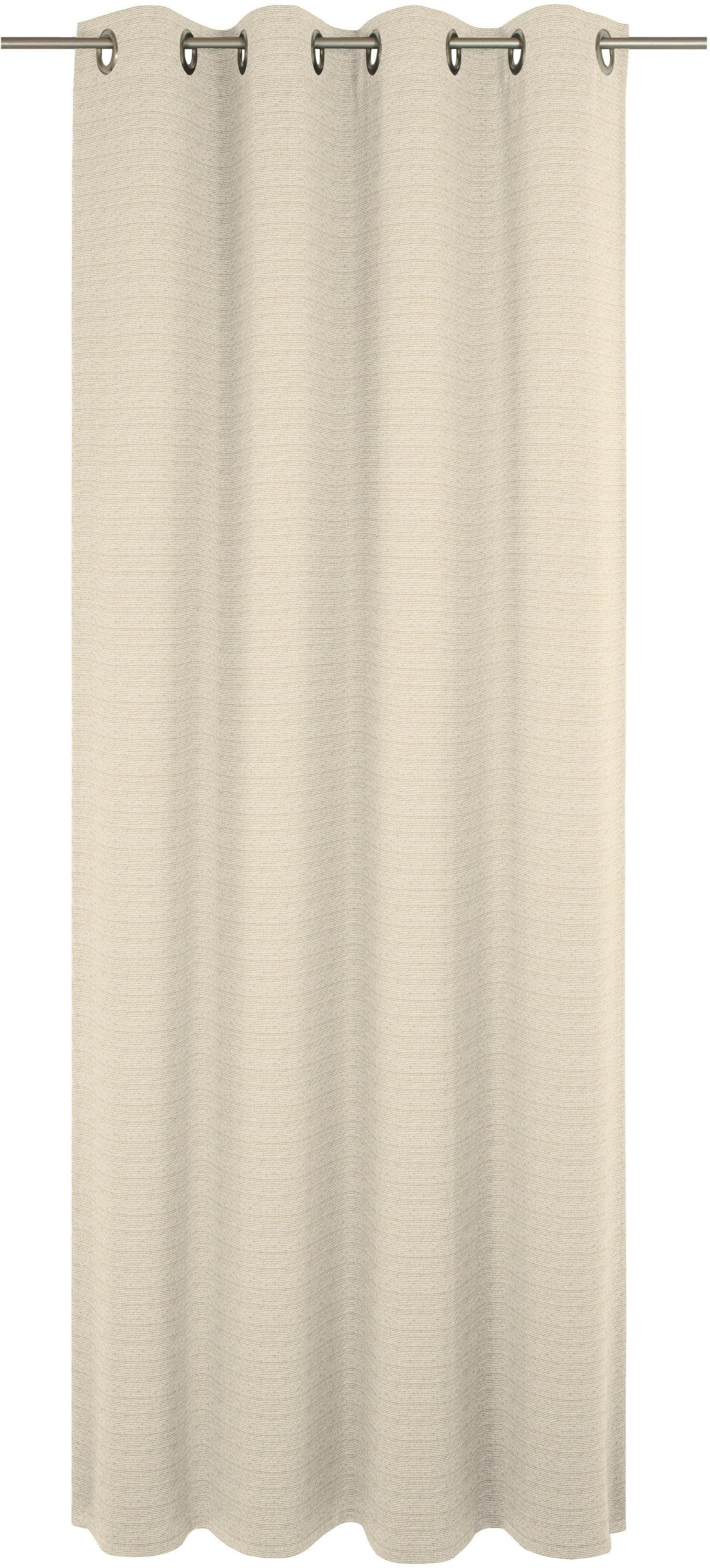 WIRTH Vorhang Berwick Gold Jacquard mit Ösen