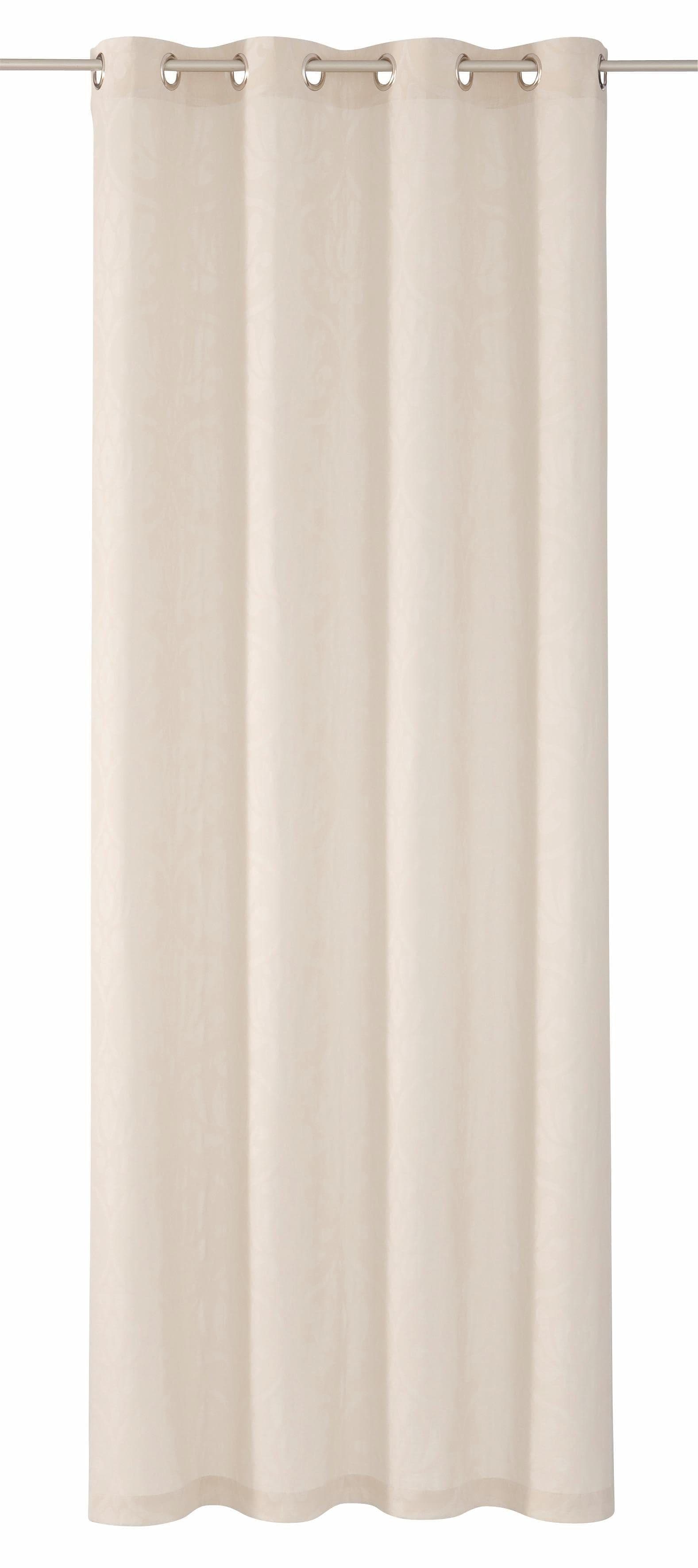 WIRTH Vorhang Medina Creme Polyester Gardine
