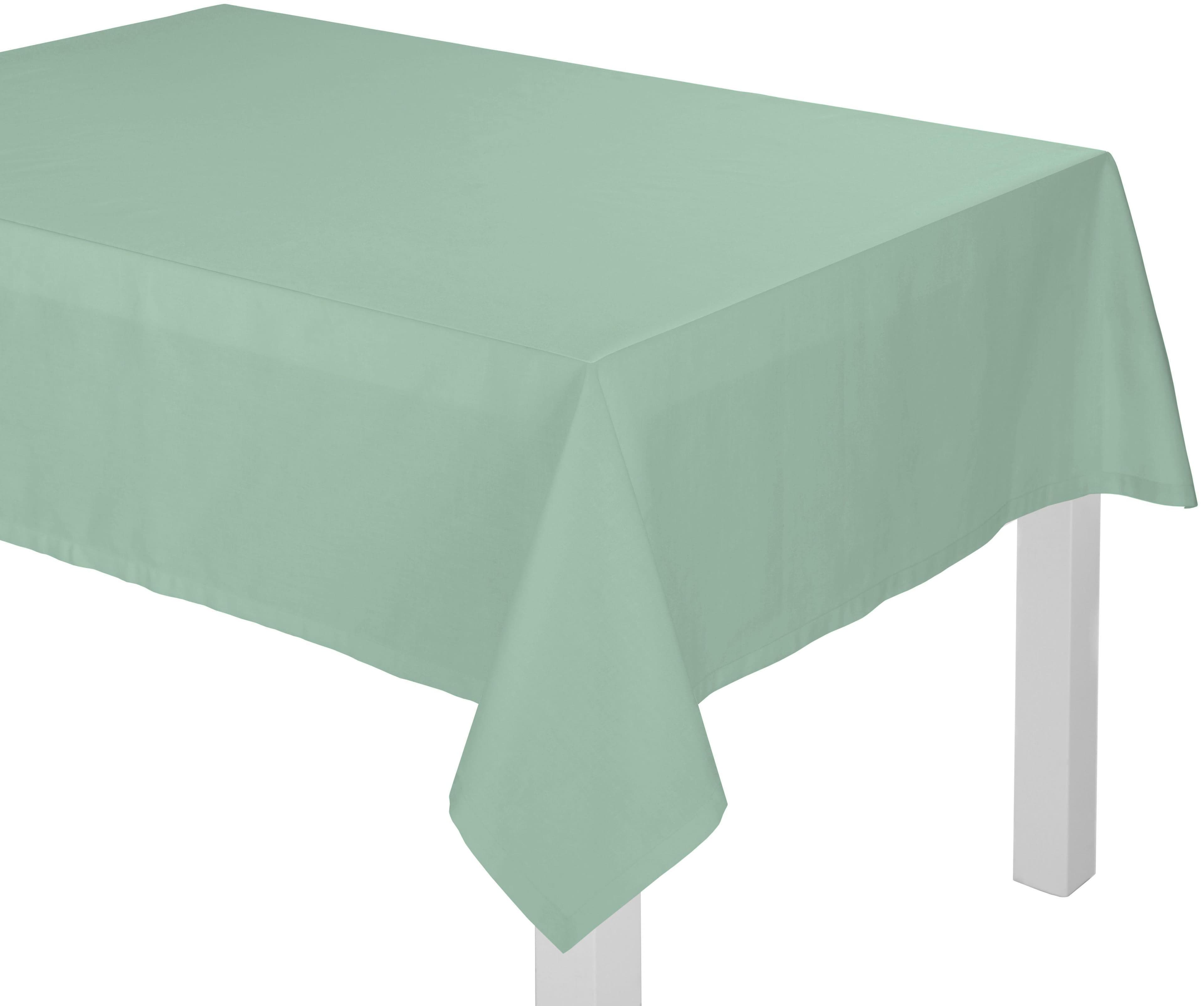 Tischdecke WIRTH NEWBURY Mint 150x200cm Polyester-Baumwolle