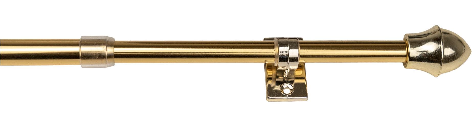 Garesa Scheibenstange Barock Gr. 2 ausziehbar braun
