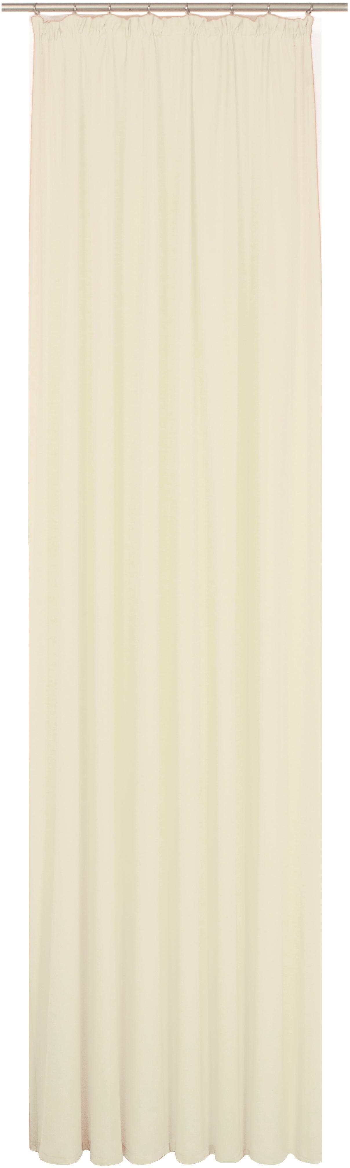 Vorhang WIRTH Lorca Creme 132x220cm Polyester-Baumwolle
