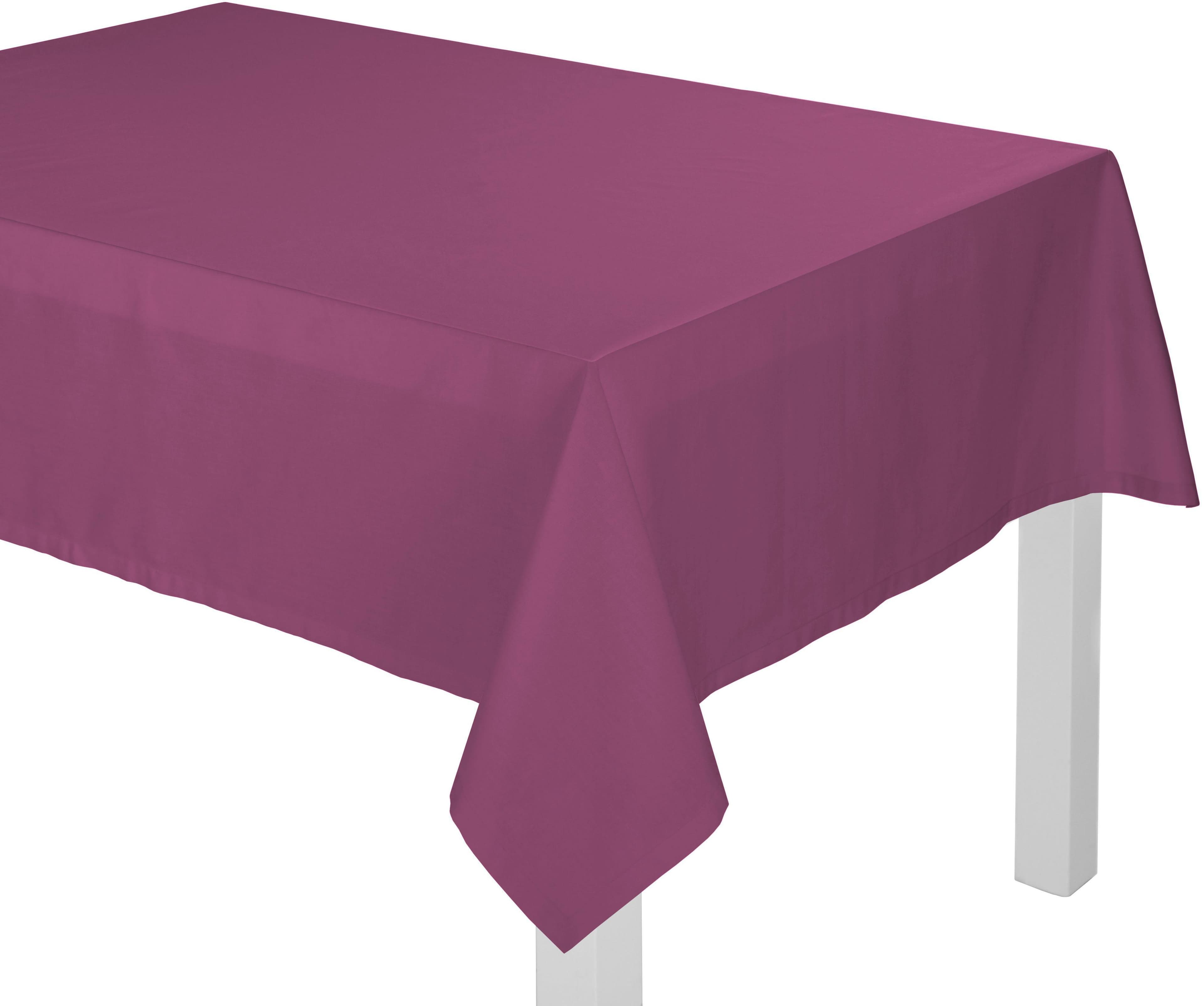 Tischdecke WIRTH NEWBURY Beere 150x300 cm Baumwolle Polyester