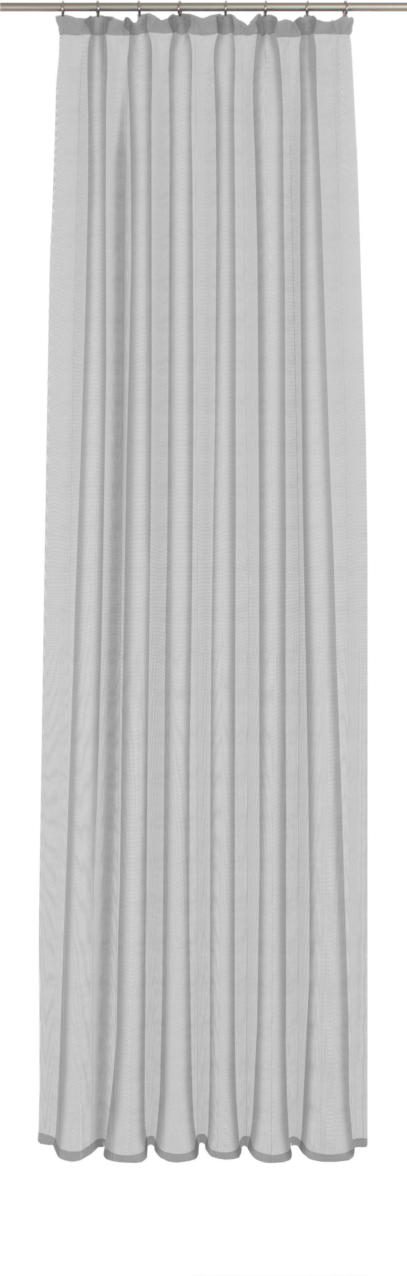 WIRTH Gardine Chiara 600cm Beige/Grau Polyester