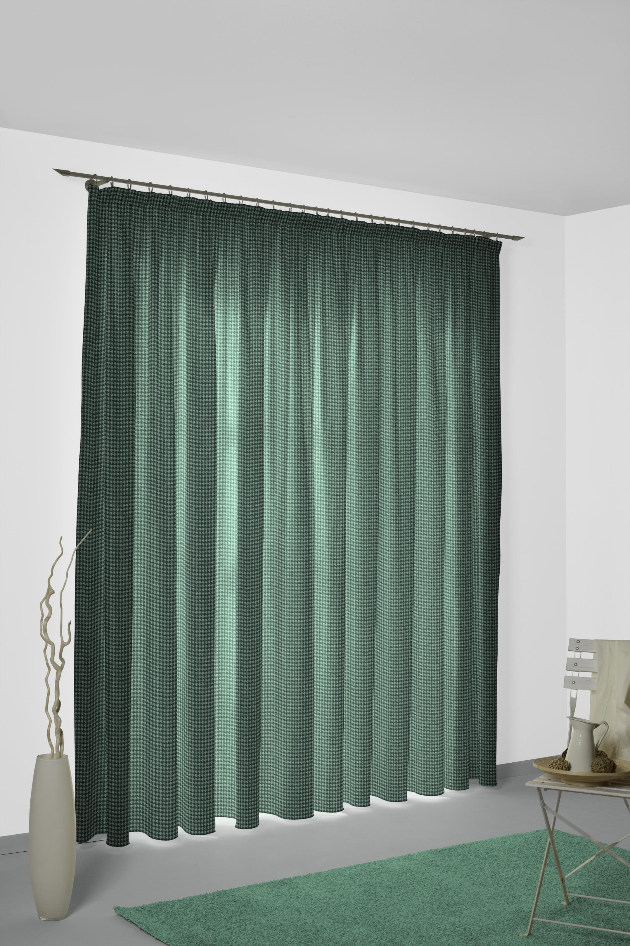 Vorhang "Manon" Grün Jacquard Polyester Guido Maria Kretschmer