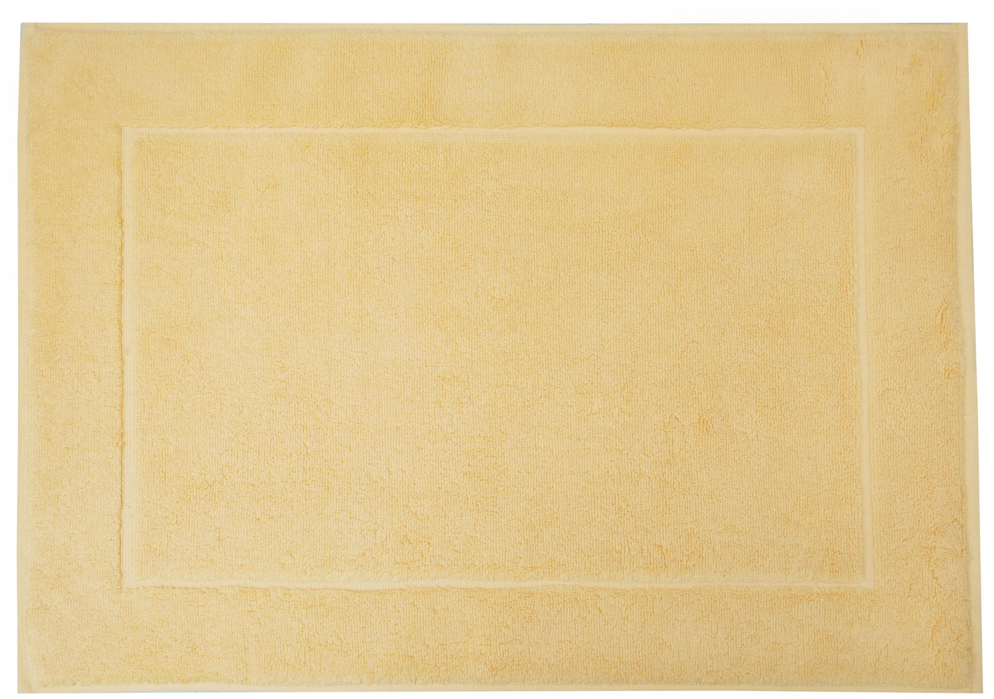 Framsohn Frotier Badematte Uni Basic: Baumwolle, Beidseitig Nutzbar, Schnell Trocknend