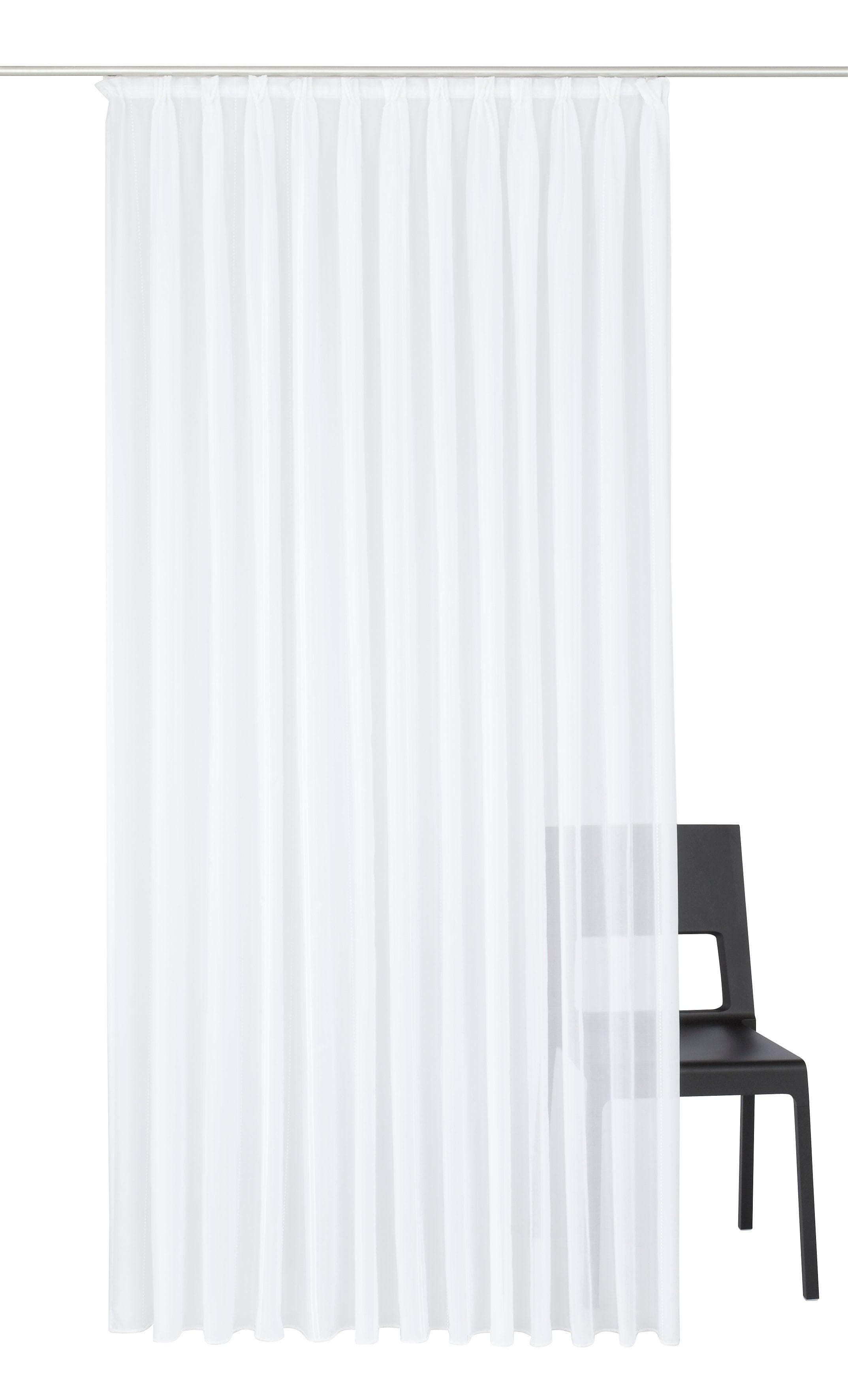 WIRTH Vorhang Betsy Weiß Polyester Gardine