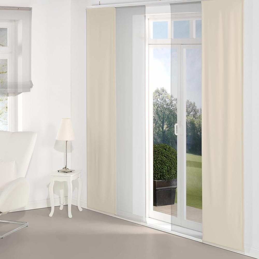 WIRTH Schiebegardine Dim Out Beige Polyester