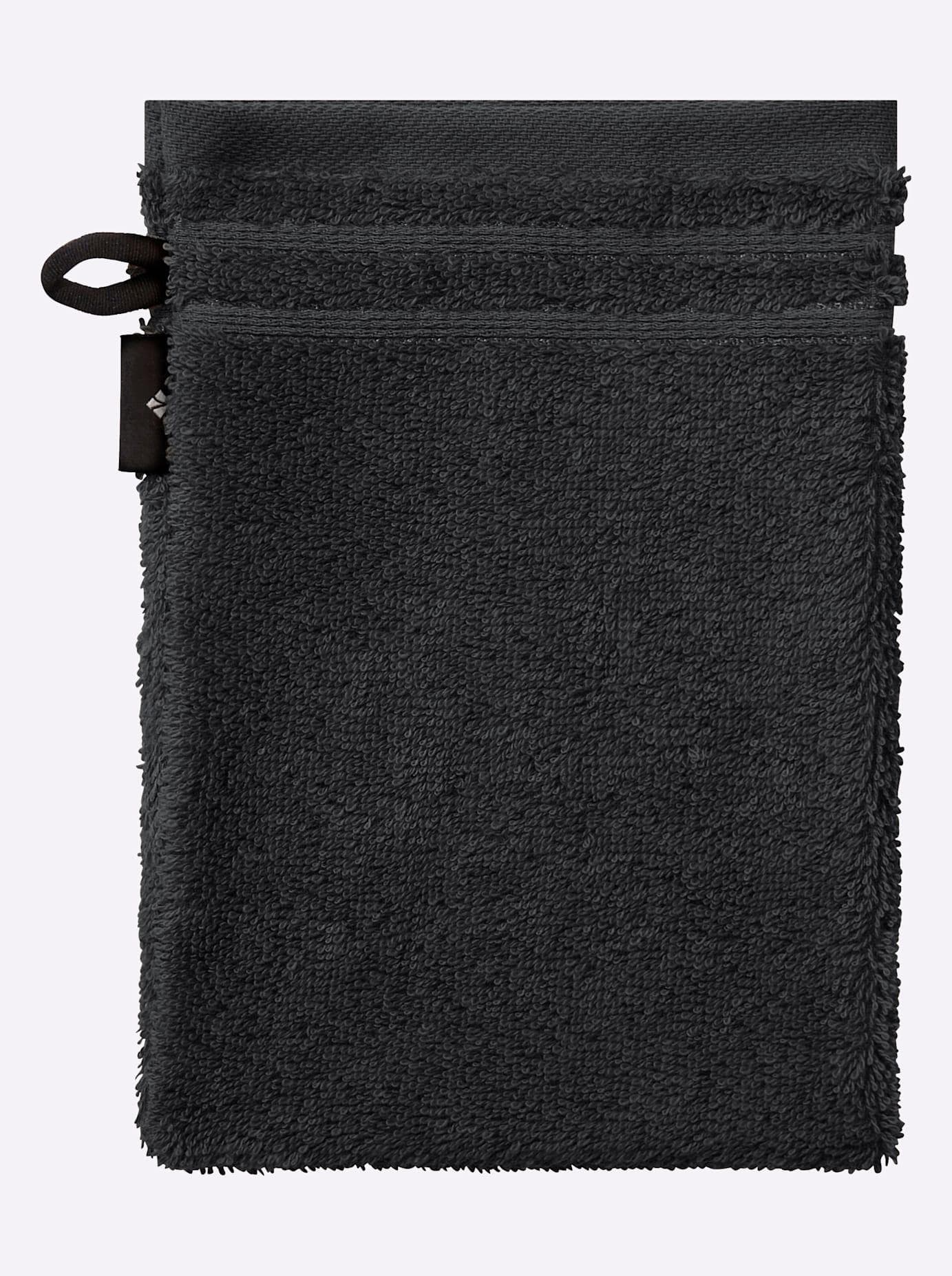 Vossen Handtuch Schwarz 100% Baumwolle Luxus-Qualität