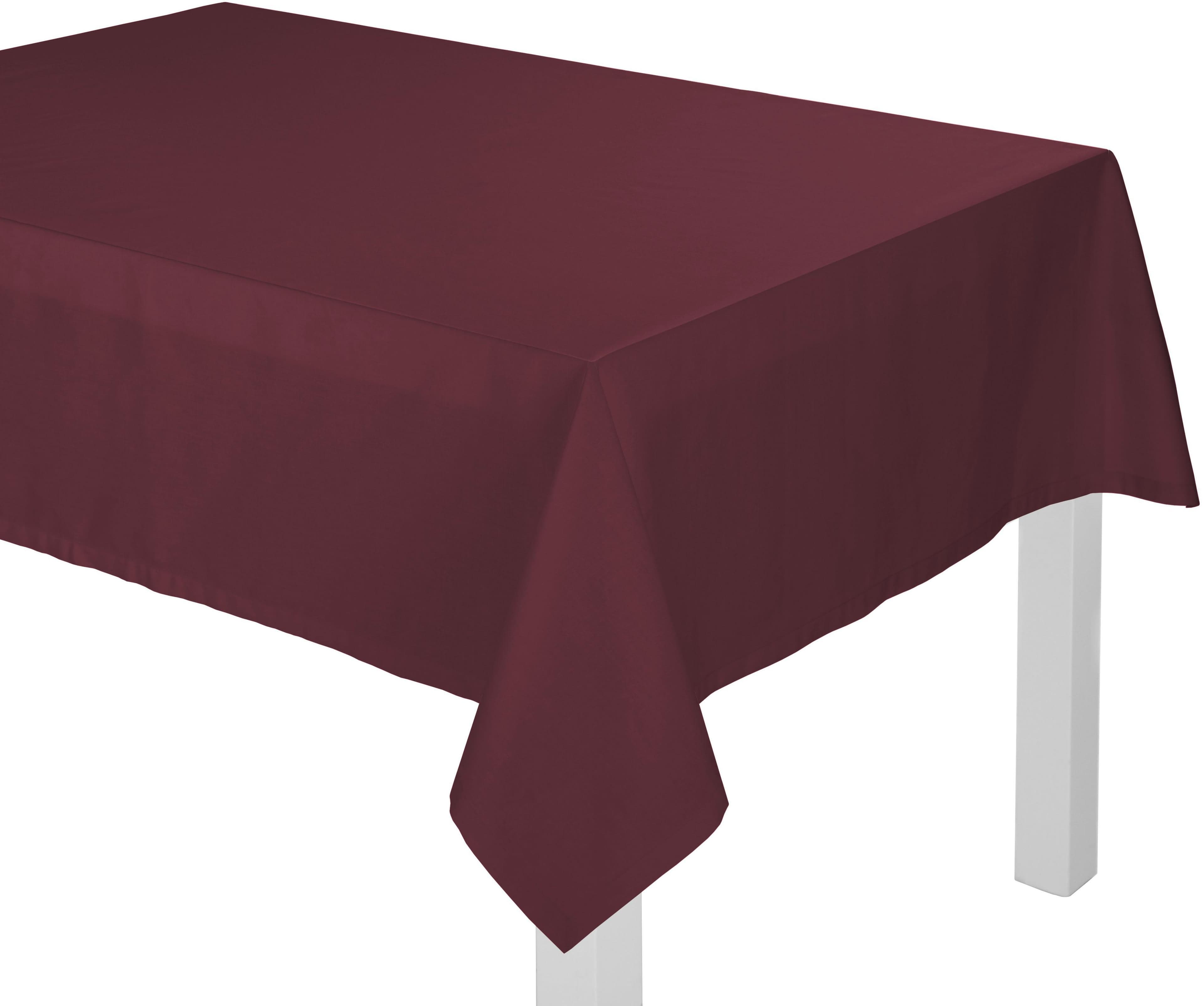 Tischdecke WIRTH NEWBURY Lila Aubergine 120x120cm