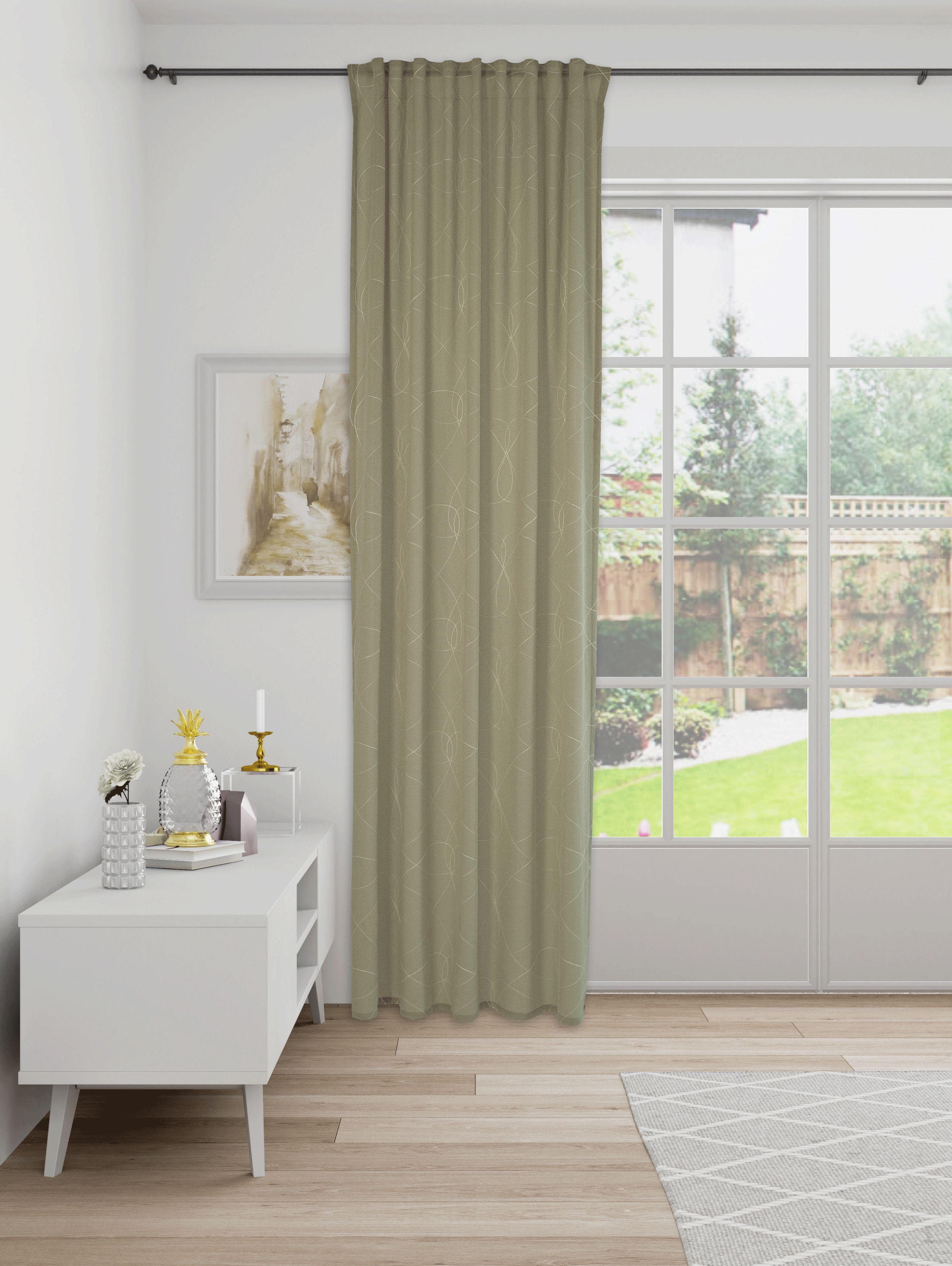 Vorhang HOMING Liora Beige 140x245 cm