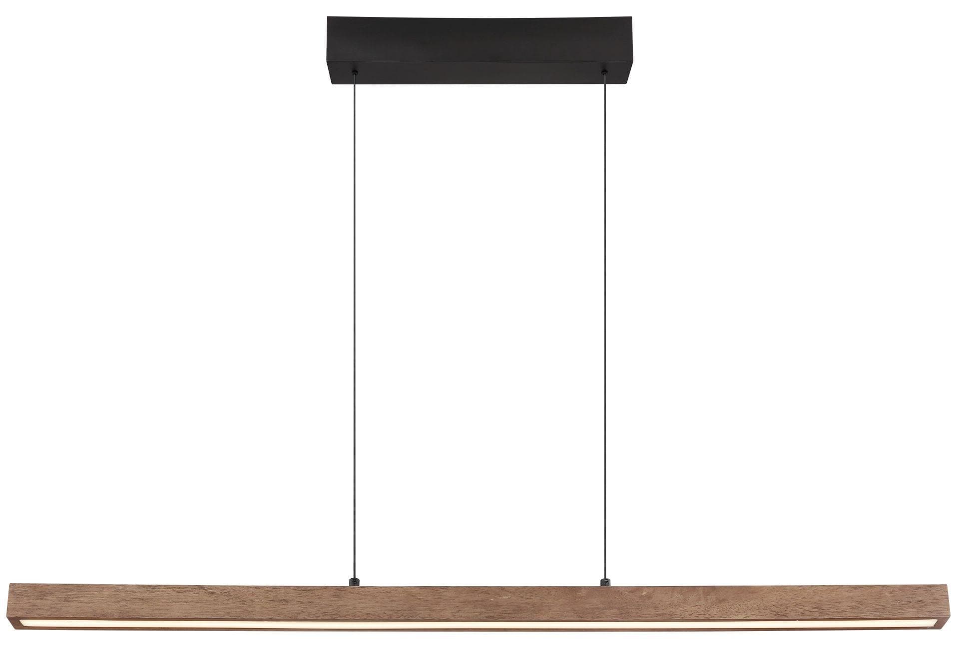 GLOBO LIGHTING LED-Hängeleuchte OLIVUS Schwarz Matt Höhenverstellbar Touchdimmer