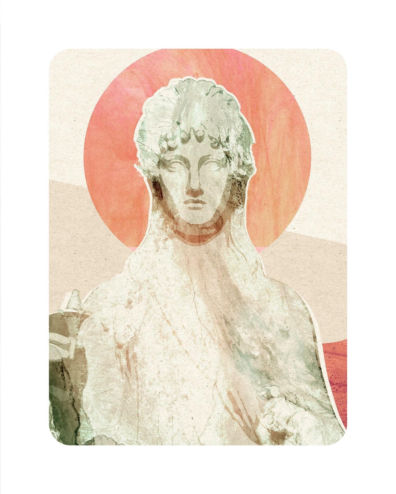 Komar Wandbild "Spes" Beige Altertümliche Figur
