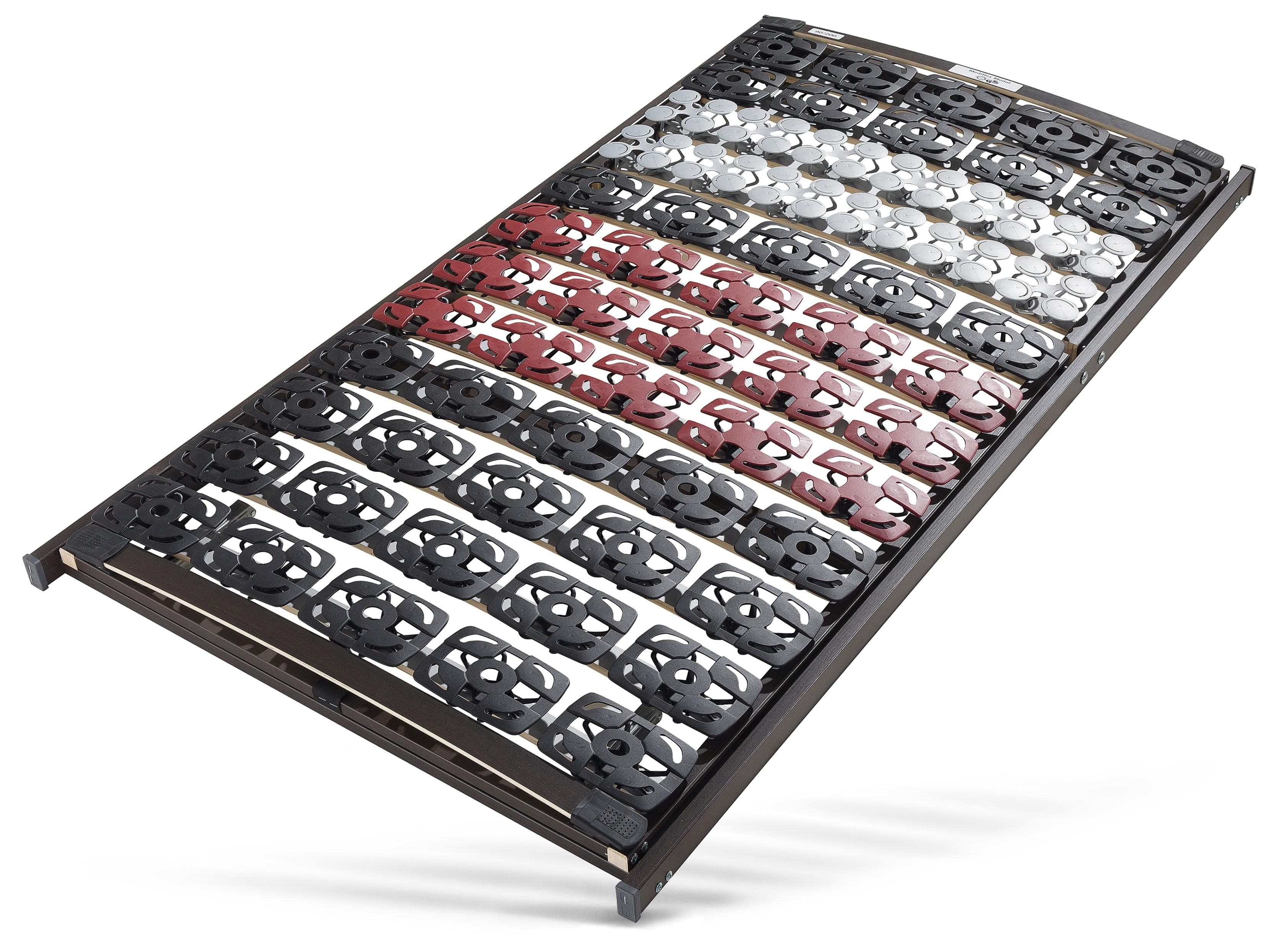 Manuell verstellbarer Lattenrost mit Druckentlastung und idealem Bettklima